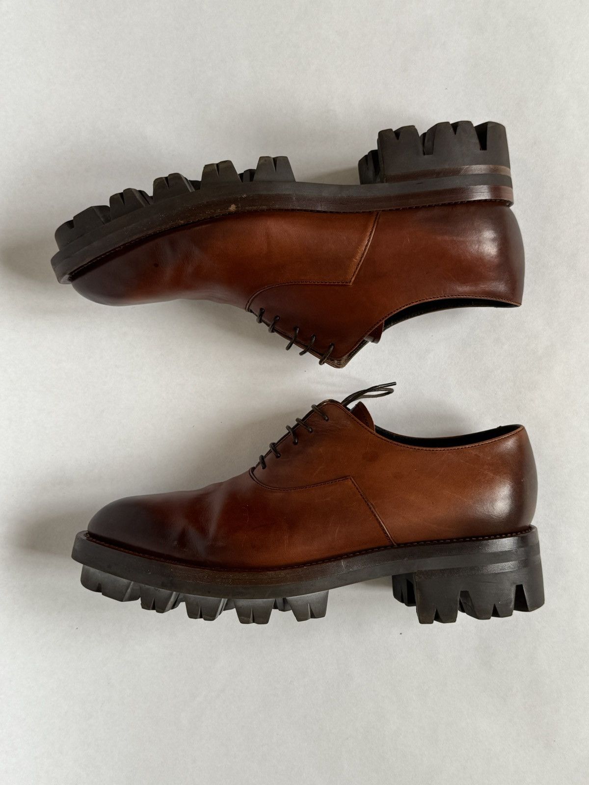 Prada Prada Monolith Leather lace ups Size 40 Size US 10 / IT 40 - 7 Thumbnail