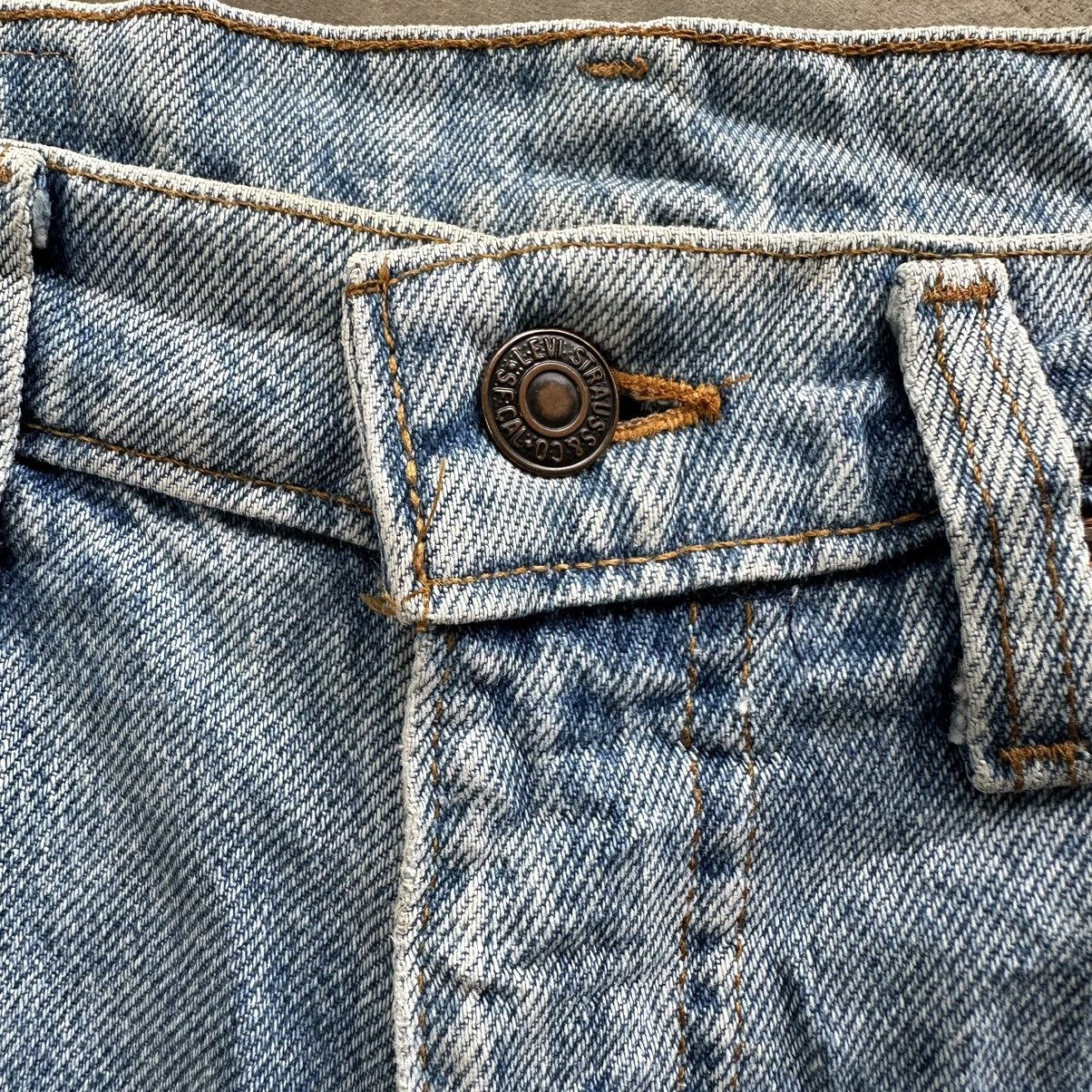 Jean × Levi's × Vintage Vintage Levi’s 510 USA Distressed Faded Denim Jean Pant W28 Size US 28 / EU 44 - 4 Thumbnail