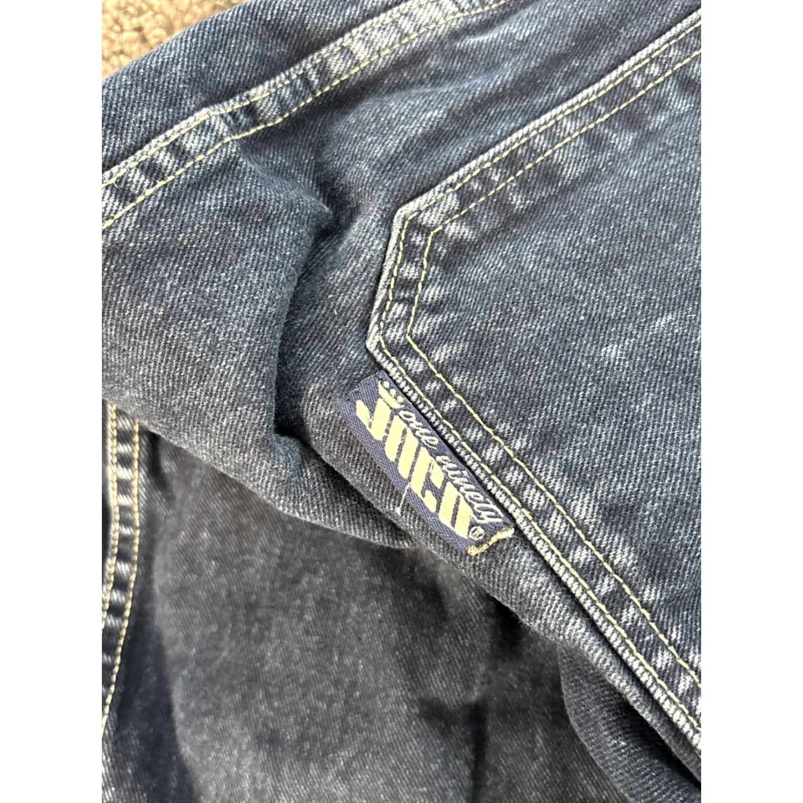 JNCO VINTAGE JNCO Jeans Mens 34x29 Deep Socket Dark Wash Baggy 90s Size US 34 / EU 50 - 5 Thumbnail