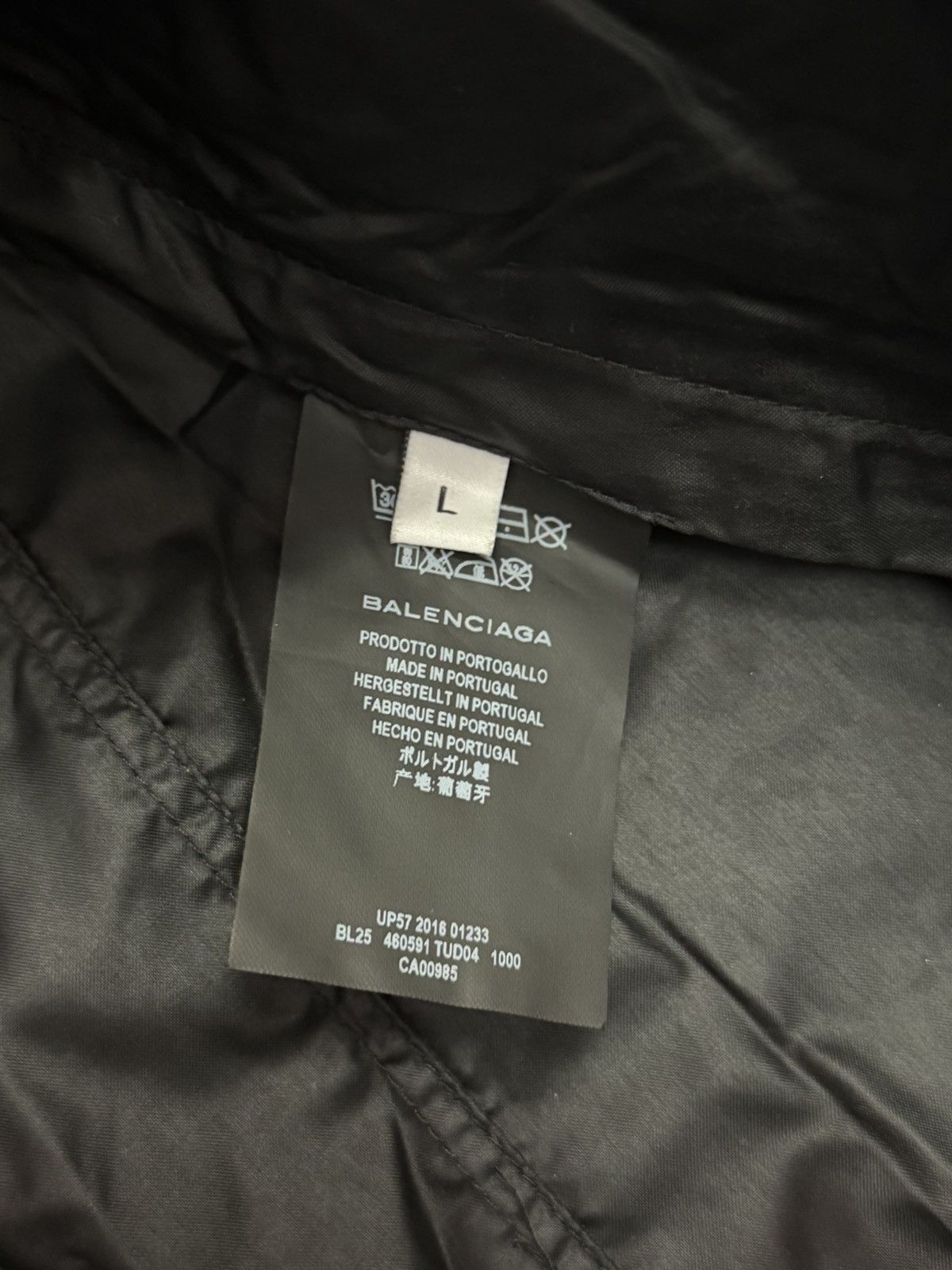 Balenciaga BALENCIAGA WIND BREAKER Size US L / EU 52-54 / 3 - 5 Thumbnail