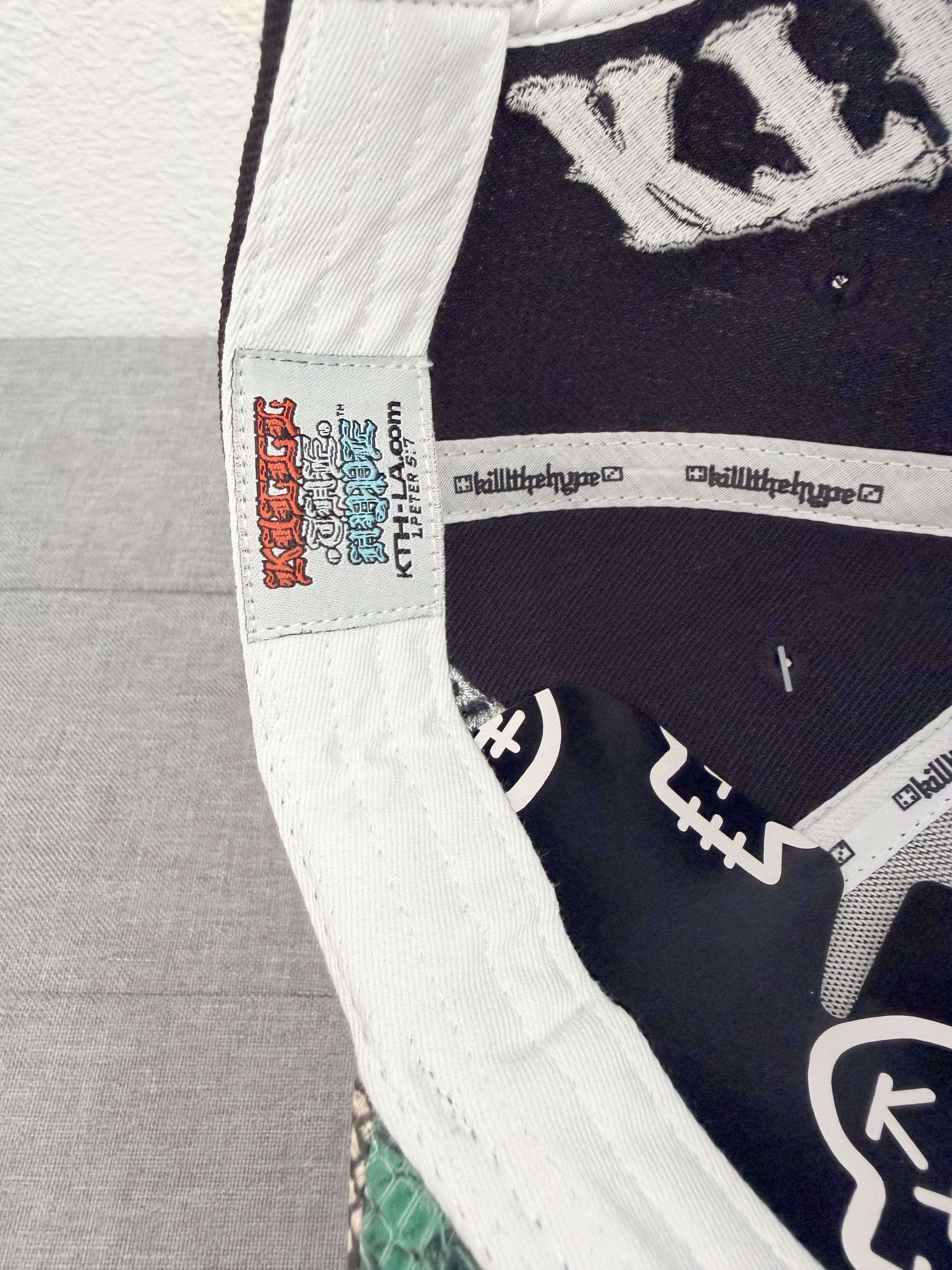 Other KTH Kill The Hype SnapBack Hat Snakeskin Print Size ONE SIZE - 6 Thumbnail