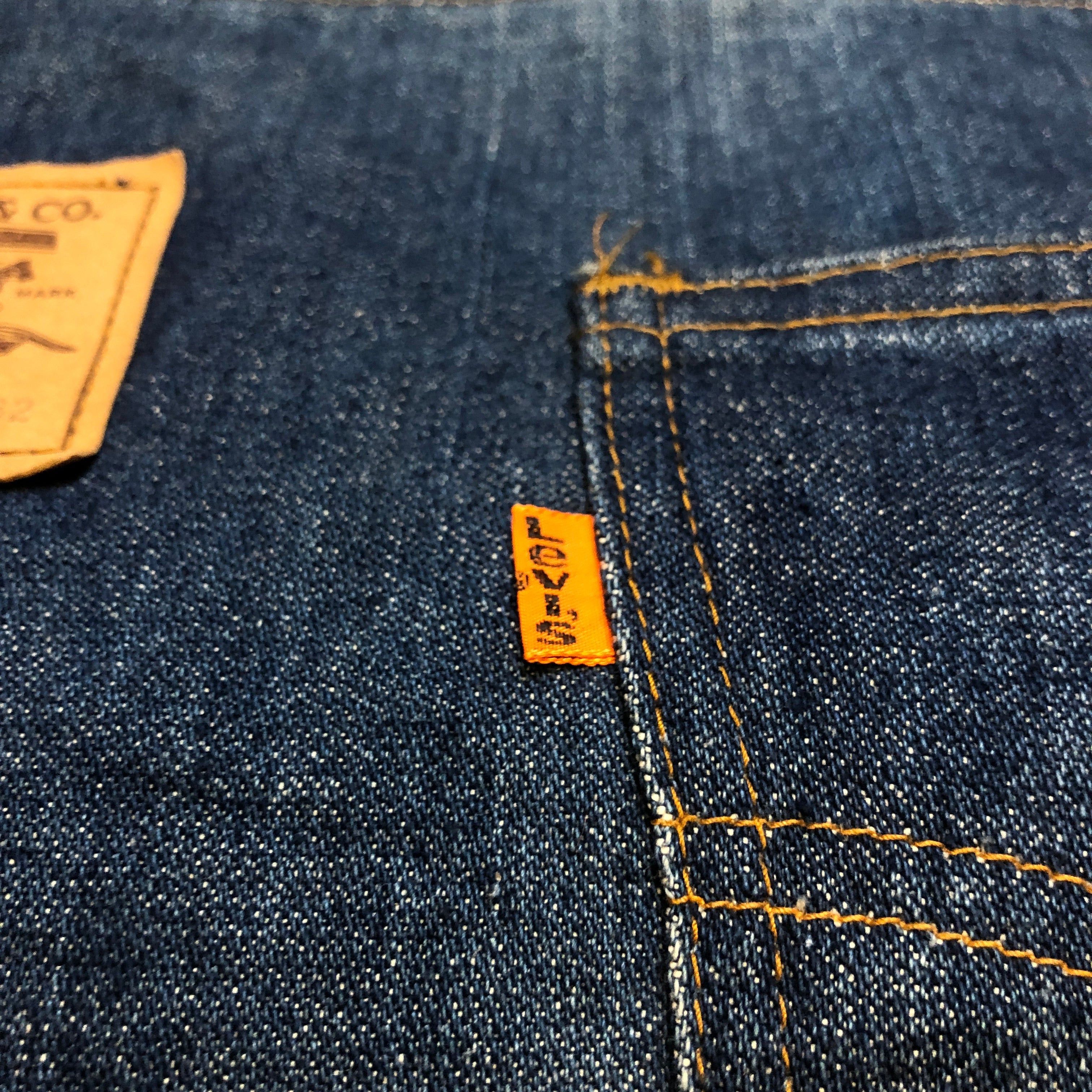 Levi's Levi's Orange Tab Made In Canada Vintage Denim Zippered Pouch Size ONE SIZE - 3 Thumbnail