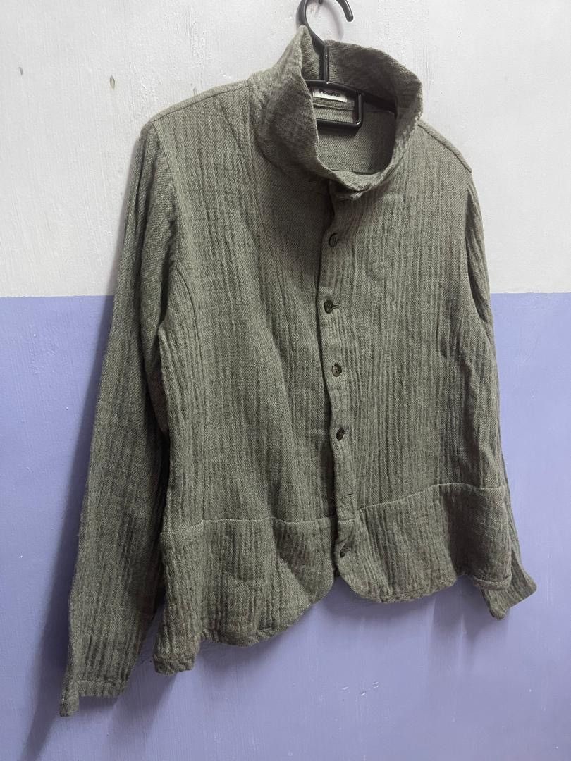 Issey Miyake Issey Miyake by Plantation Wave Style Button Up Shirt Size M / US 6-8 / IT 42-44 - 4 Thumbnail