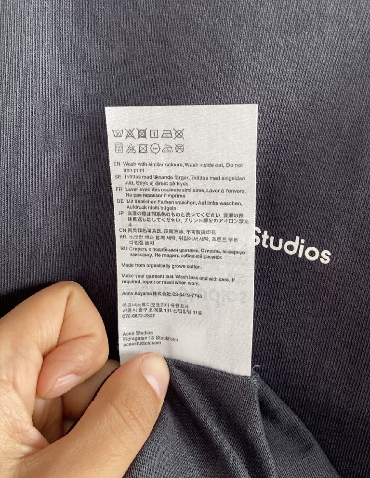 Acne Studios acnestudio loose T-shirt 2408-Nextarrow Size US M / EU 48-50 / 2 - 7 Thumbnail