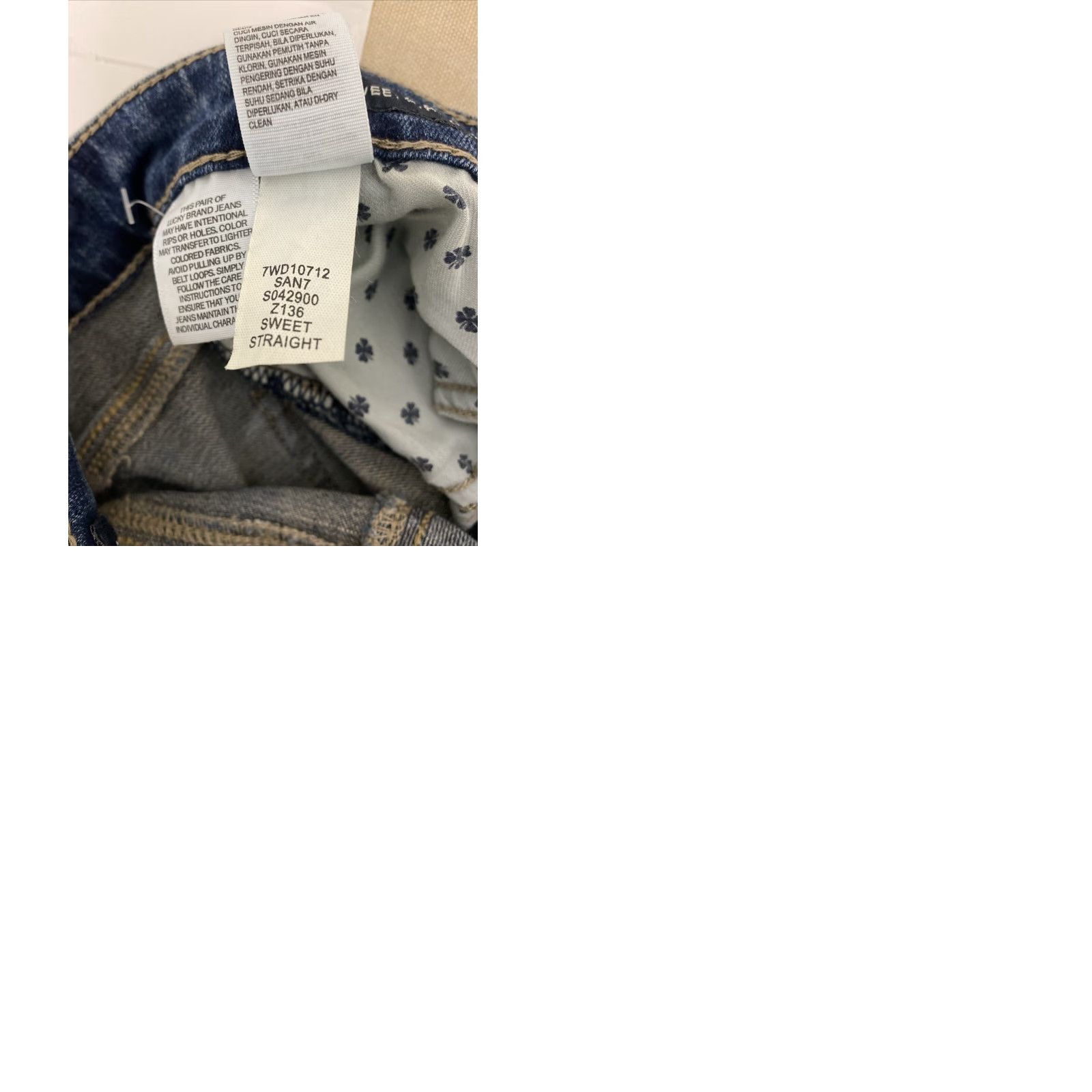 Lucky Brand Lucky Brand Jeans Women's Slim Straight Blue 30x30 Regular 30 in / 4/27 EUC Size 30" / US 8 / IT 44 - 9 Thumbnail