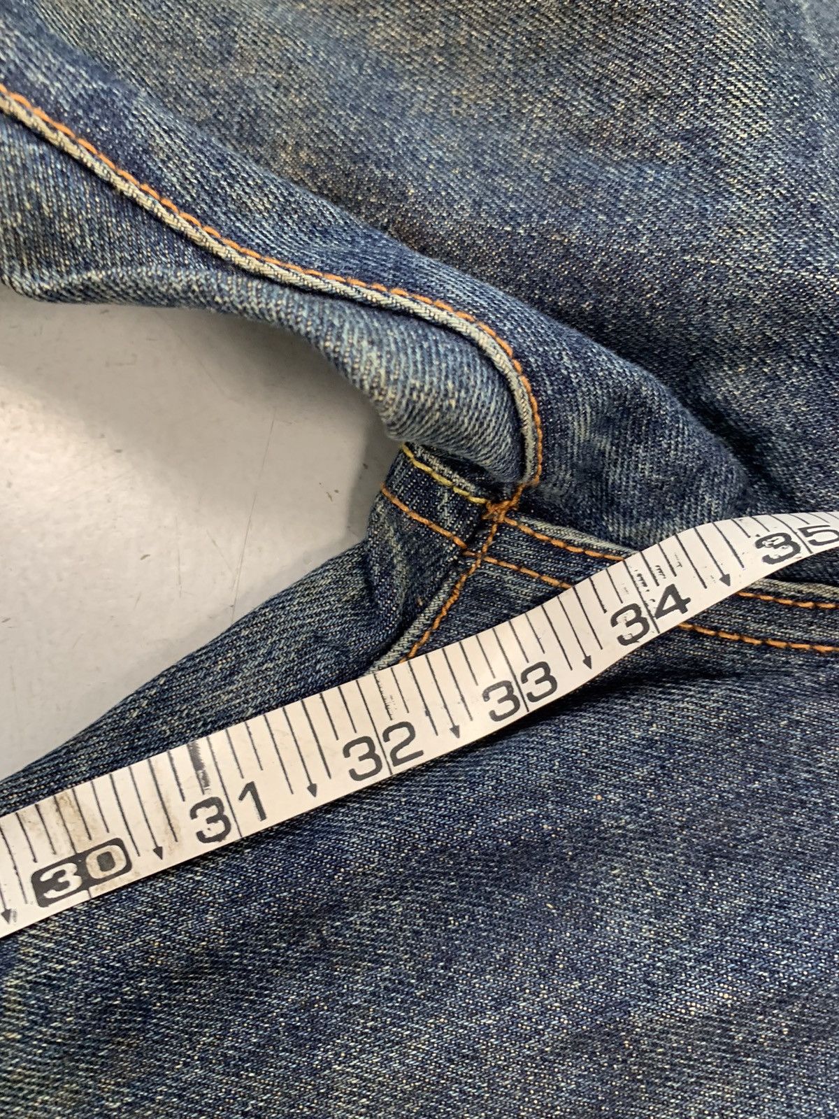 Japanese Brand Vintage Evisu inspired emboridered denim Size US 34 / EU 50 - 12 Thumbnail