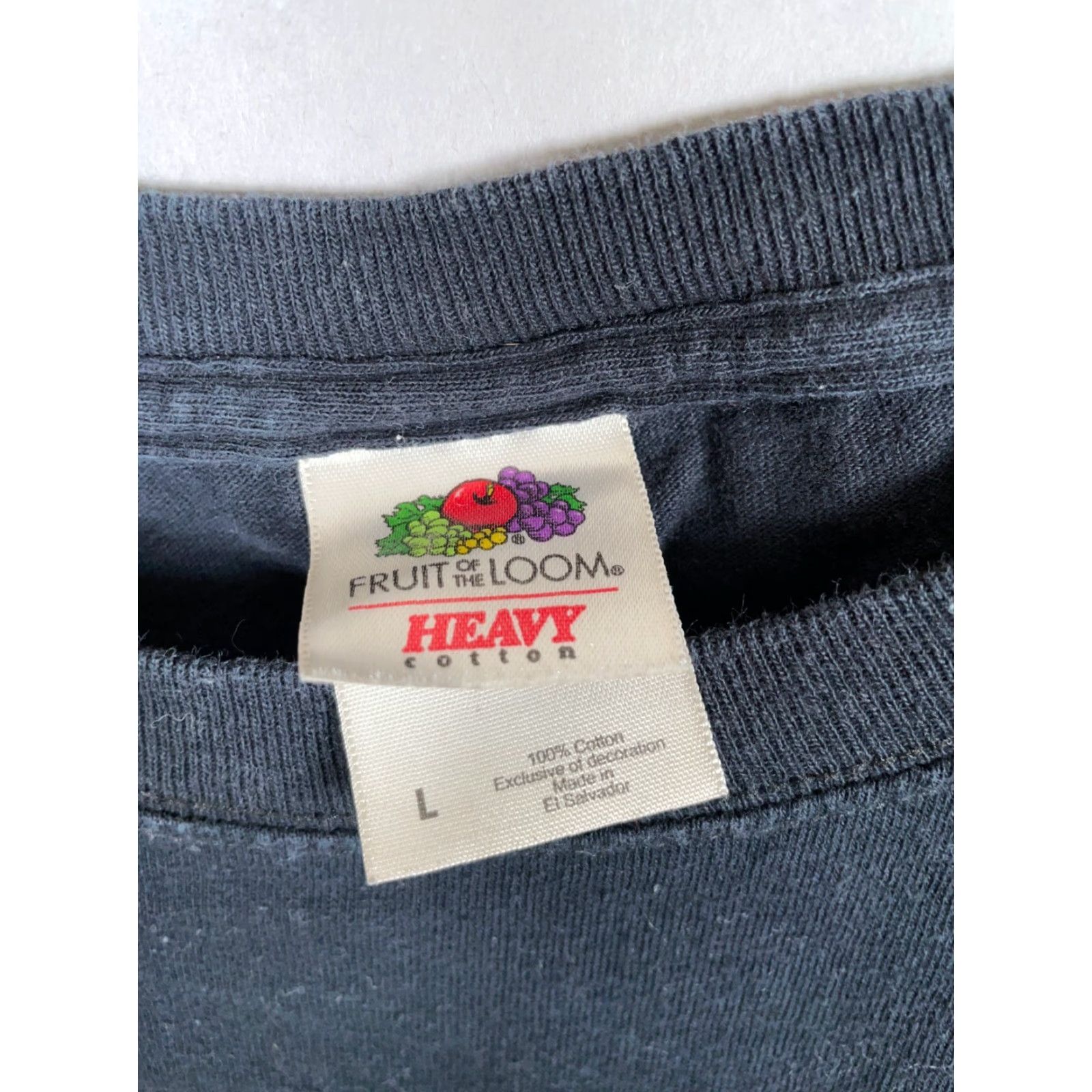 Fruit Of The Loom VINTAGE Fruit of the Loom T-Shirt Adult Large Black Red Hot Tools Graphic 90s Cars Retro Mens Size US L / EU 52-54 / 3 - 3 Thumbnail