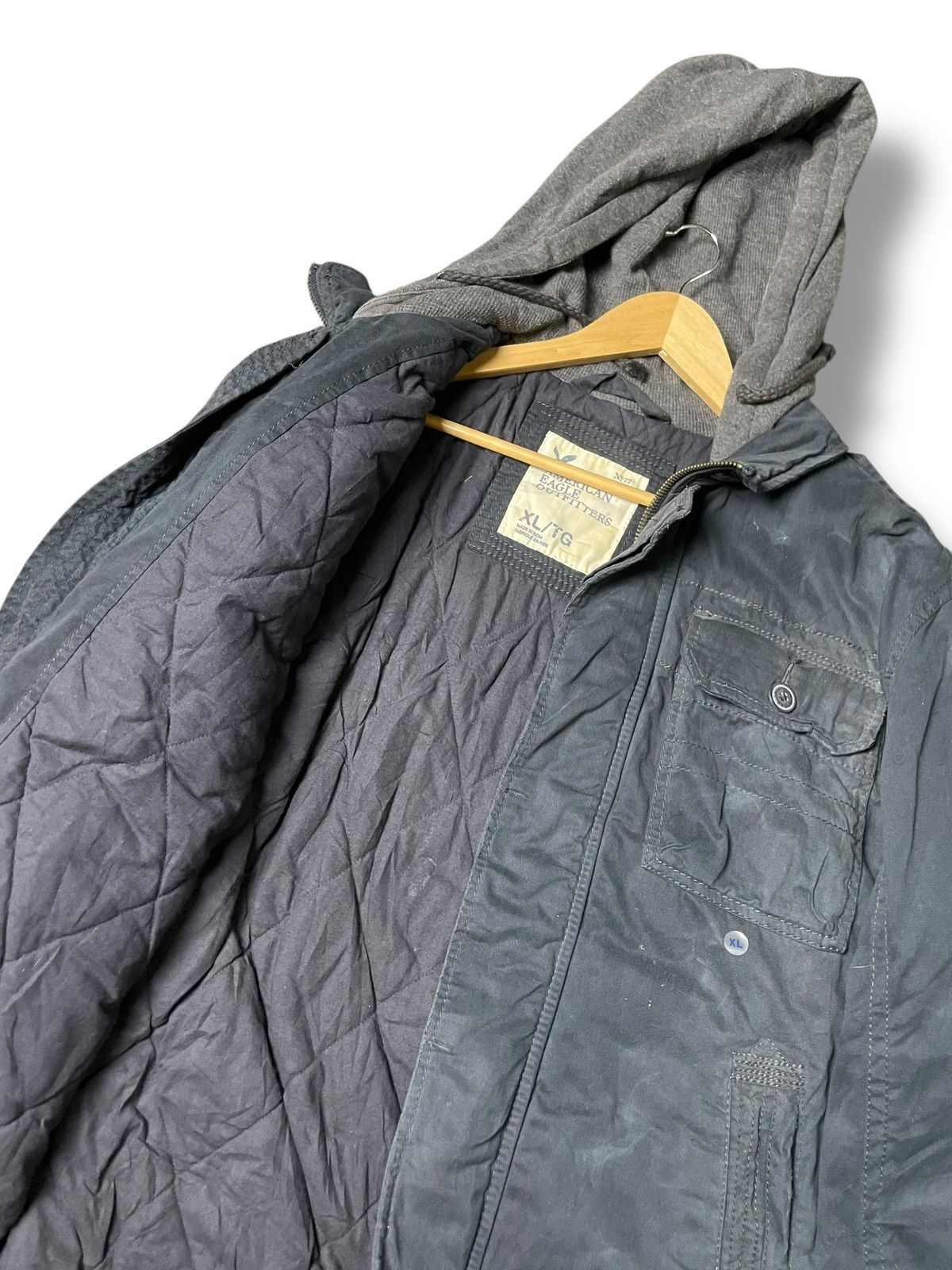 American Eagle Outfitters Quilted Zip-up Jacket (84)