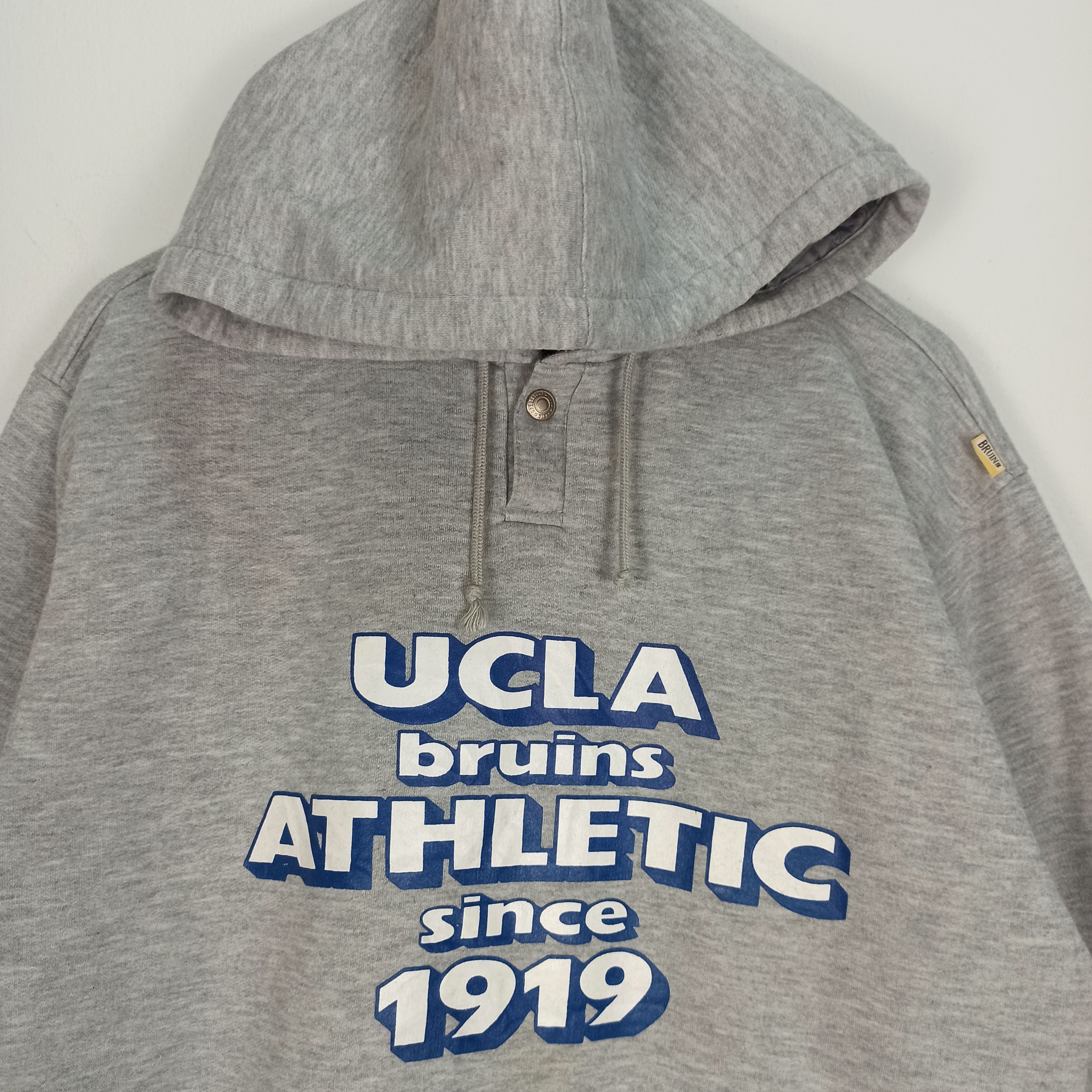 Other Rare!! Vintage UCLA Bruins Athletic Hoodie Spellout Size US L / EU 52-54 / 3 - 3 Thumbnail