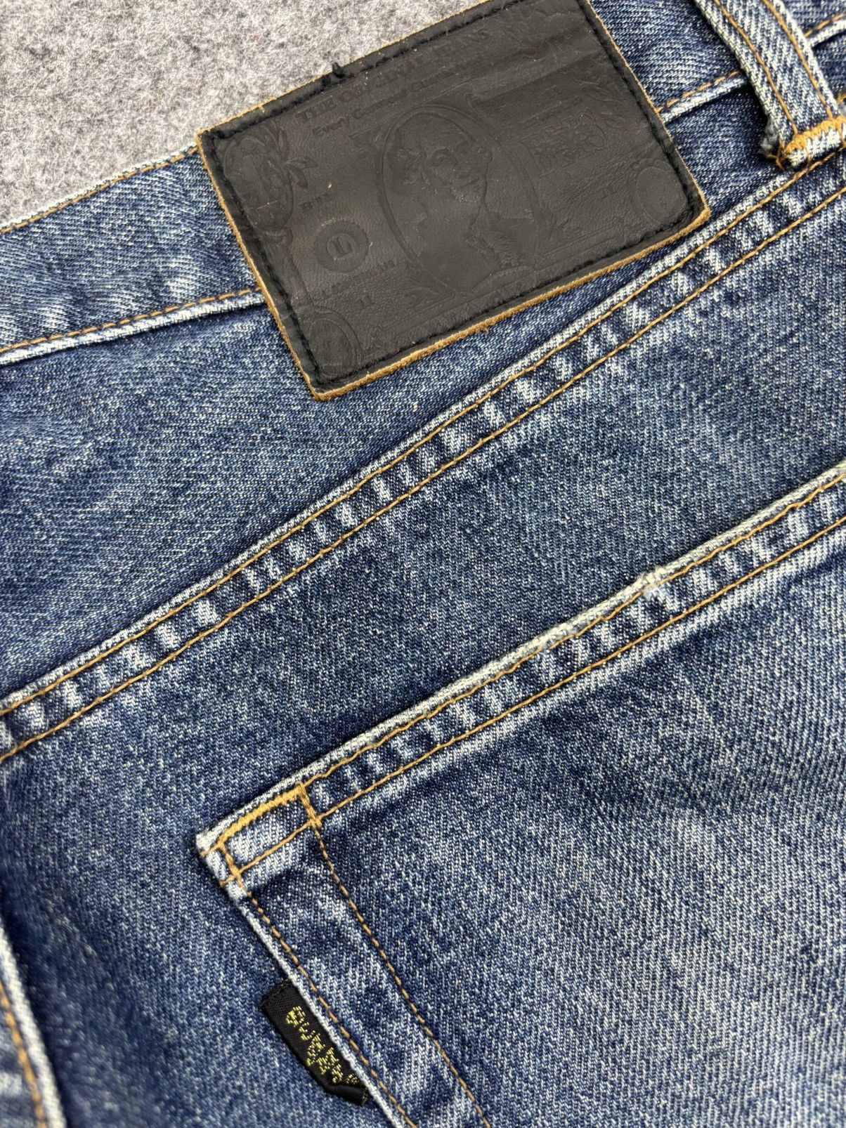 Beams Plus 💥Denim Art💥BEAMS Japan Patchwork Distressed Denim F872 Size US 31 - 13 Thumbnail