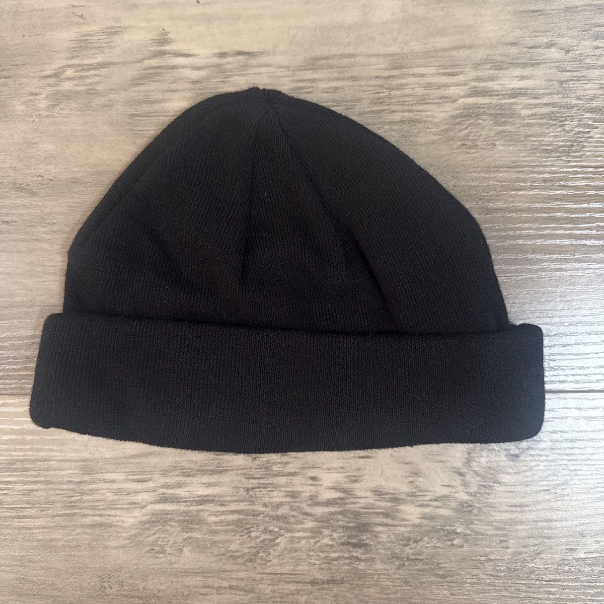 Other Teeqo Black Floral Logo Beanie Size ONE SIZE - 2 Thumbnail