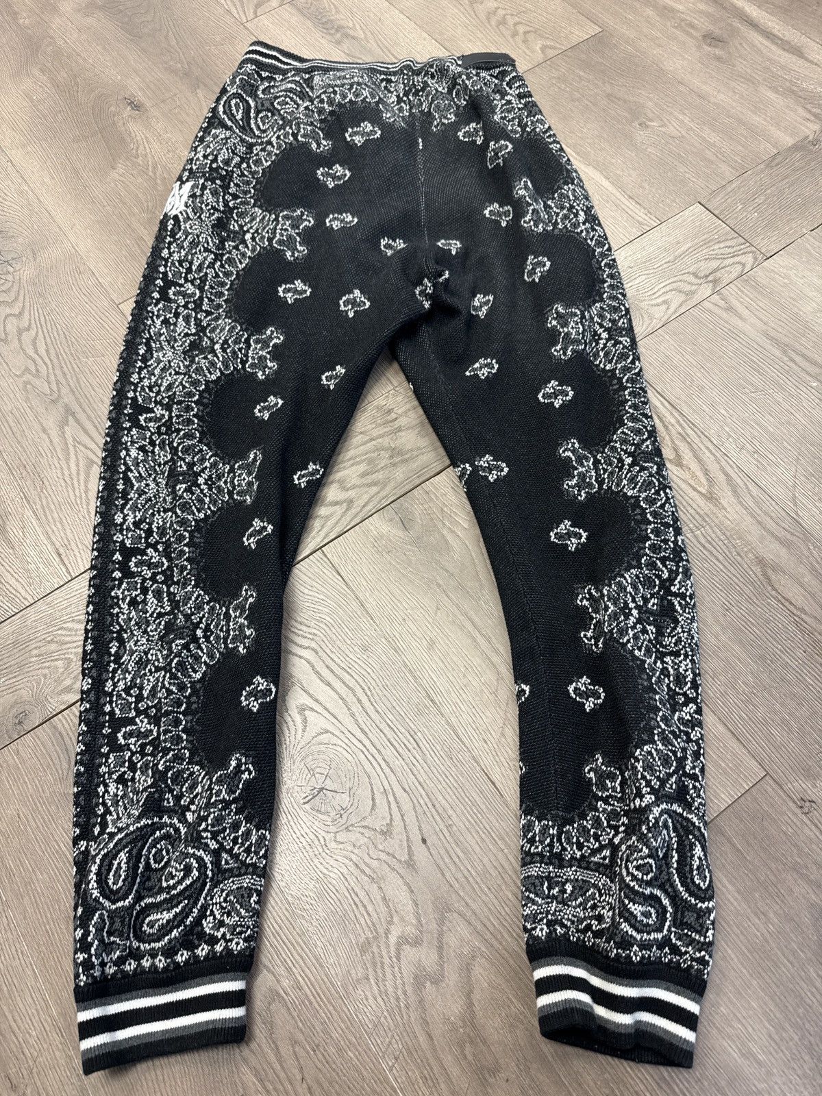 Amiri Amiri knit sweatsuit black white bandana Size US L / EU 52-54 / 3 - 4 Thumbnail