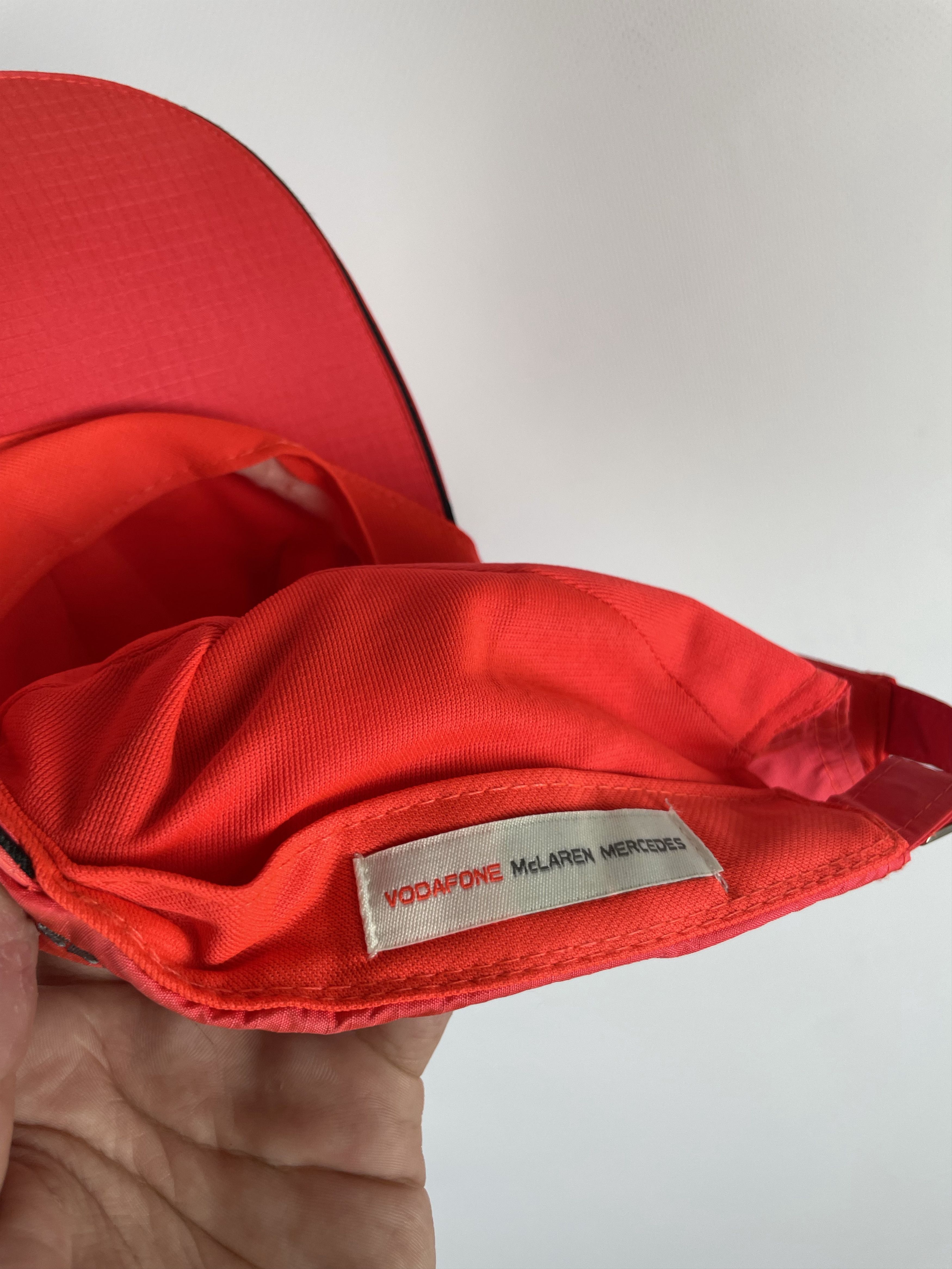Mercedes-Benz × Vintage McLaren Mercedes Benz Vodafone Cap Hat Size ONE SIZE - 7 Thumbnail