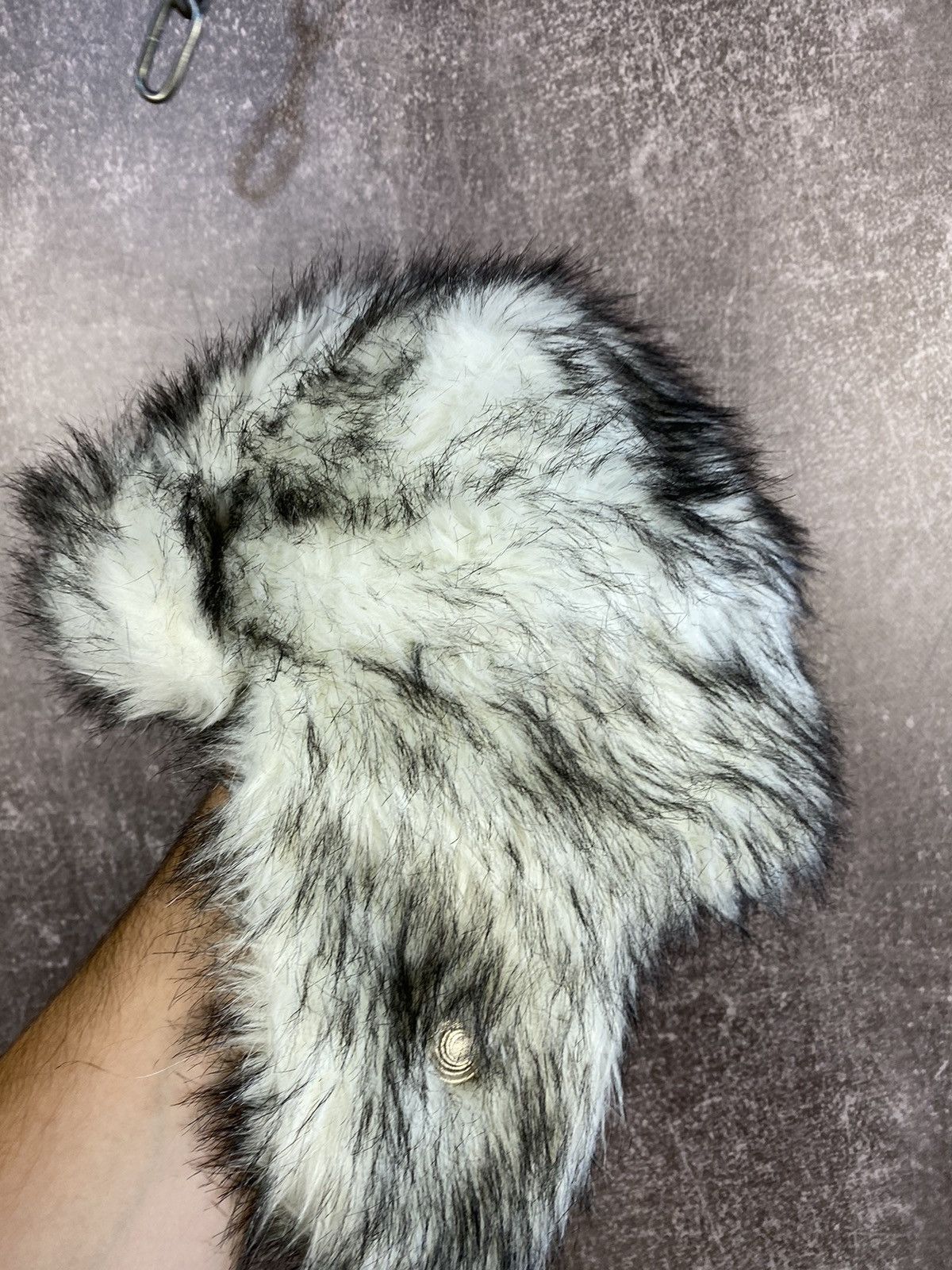 Vintage Vintage Fur Ushanka Beanie Mohair Trapper Hat VTg Size ONE SIZE - 3 Thumbnail