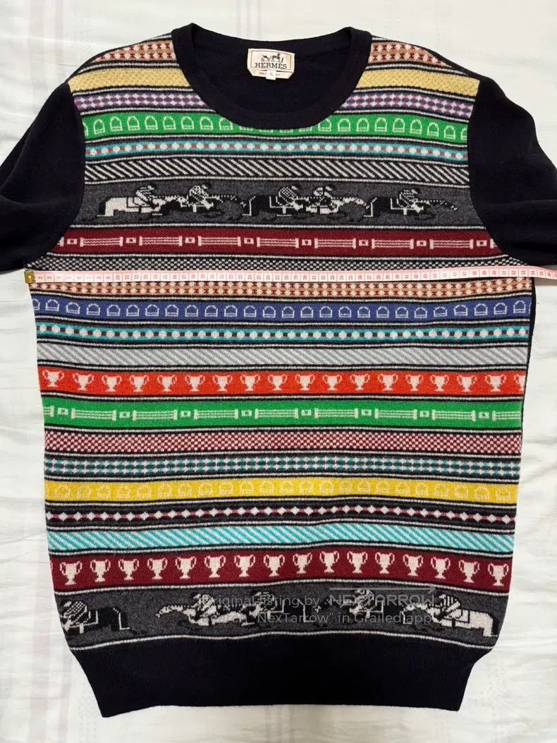Hermes Hermes Cashmere Sweater, 30% Cashmere + 70% Wool Size US XL / EU 56 / 4 - 4 Thumbnail