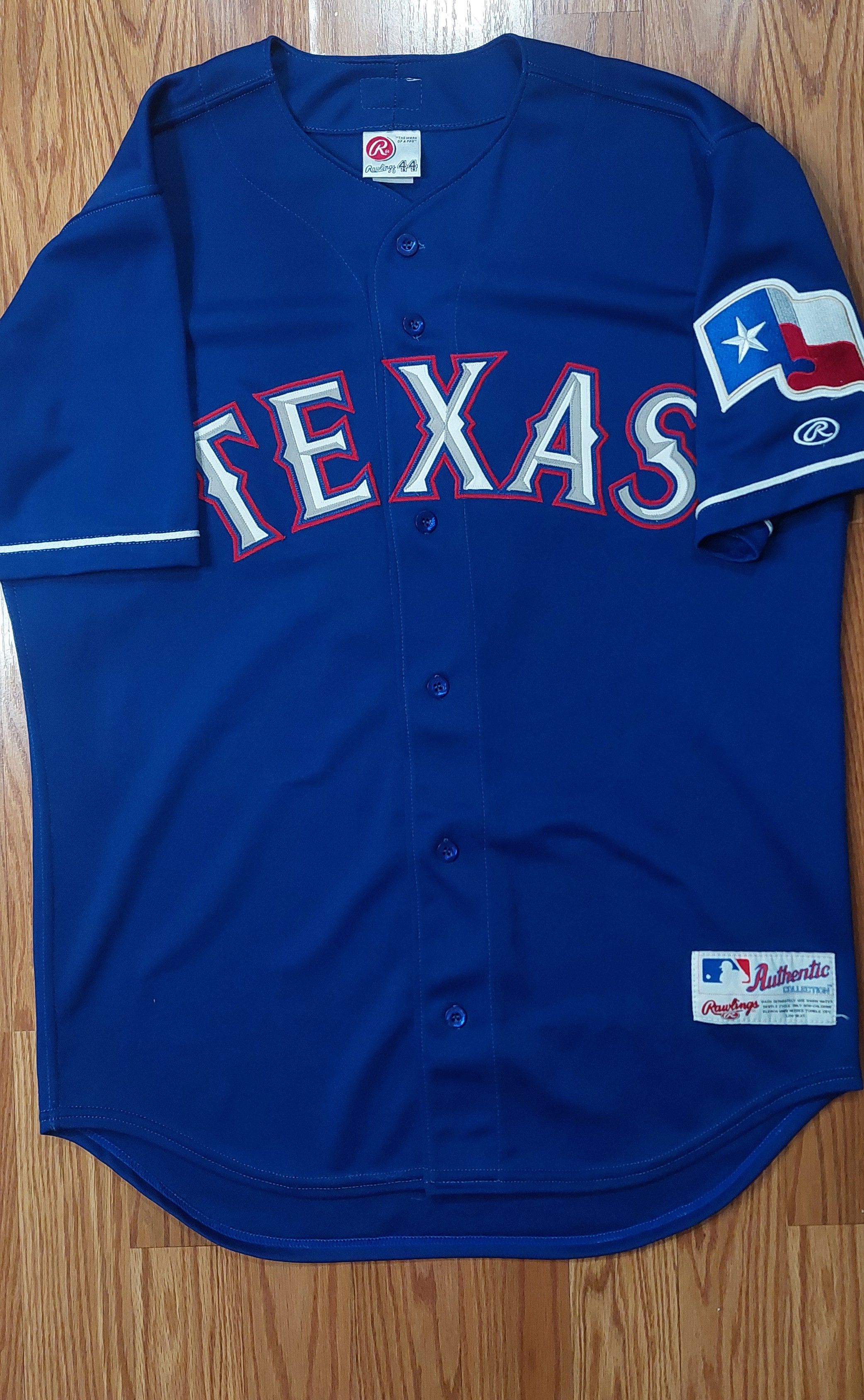 MLB Authentic Texas Rangers Alex Rodriguez Rawlings MLB Jersey Size US L / EU 52-54 / 3 - 1 Thumbnail