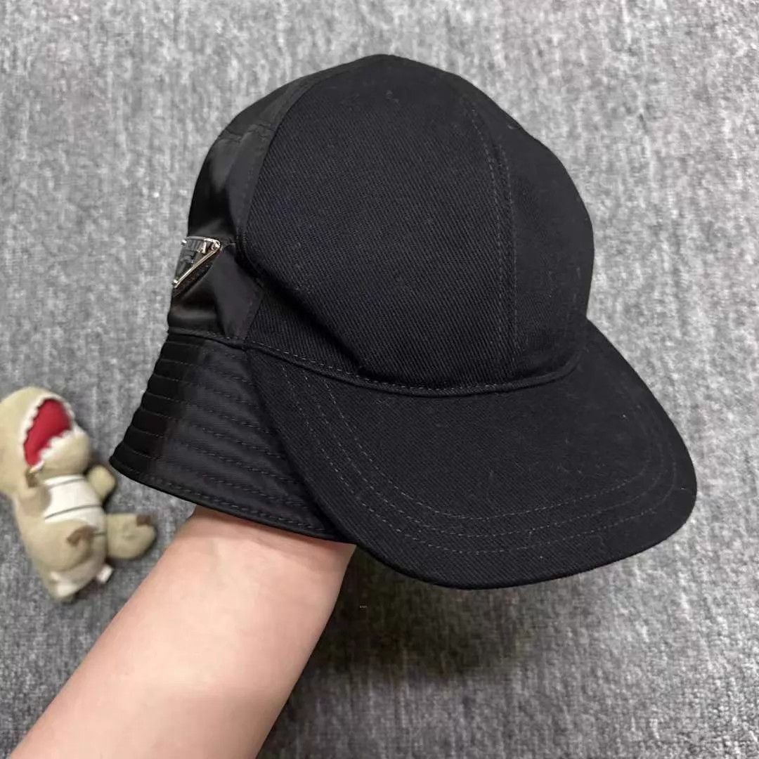 Prada Prada Metal Triangle Logo Paneled Fisherman Hat M NWT Size ONE SIZE - 2 Thumbnail