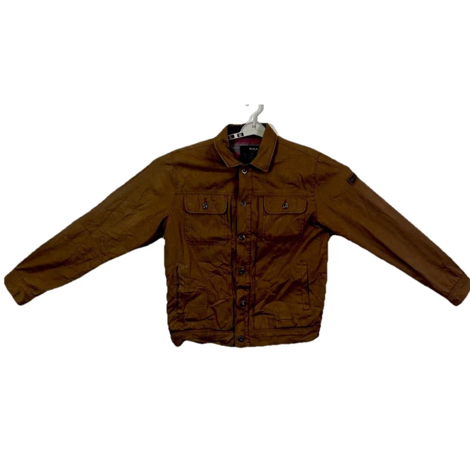 RVCA RVCA Jacket Men’s Brown Corduroy Button-Down 4 Pocket Size Medium Size US M / EU 48-50 / 2 - 2 Thumbnail