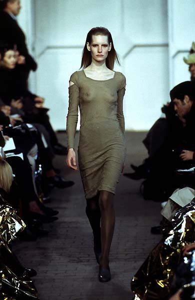 Helmut Lang Helmut Lang SS98 Slashed Sleeve Sheer Tee - Size M Size M / US 6-8 / IT 42-44 - 9 Thumbnail