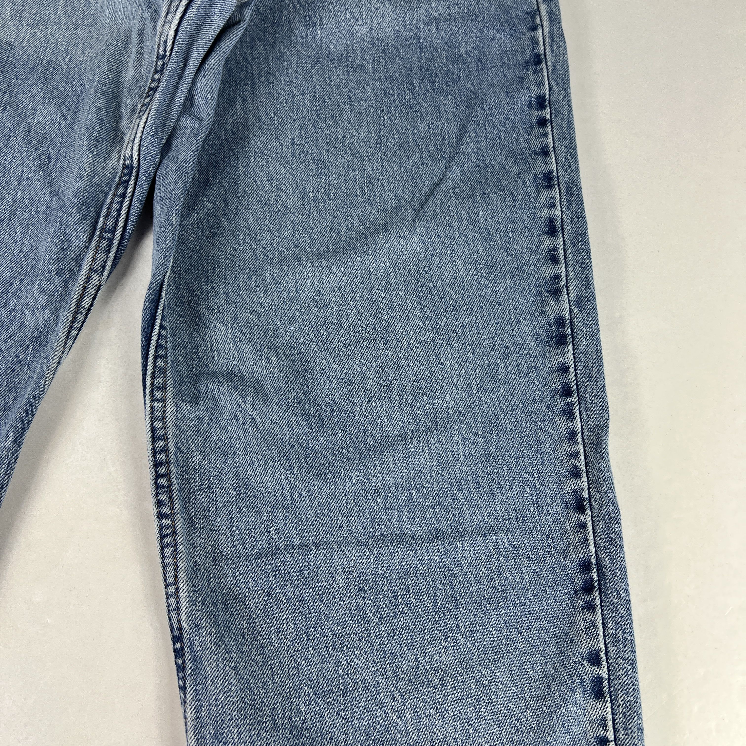 Levi's × Vintage Y2K Levi's Jeans 550 Relaxed Blue Faded Cotton Denim Size US 33 - 6 Thumbnail