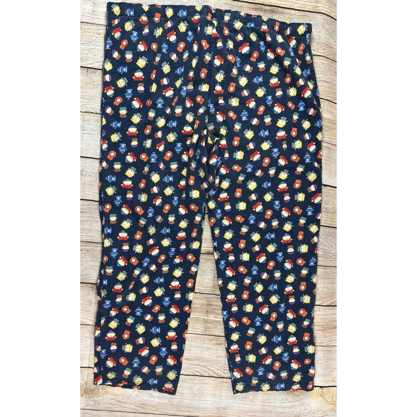 Vintage VINTAGE South Park Pajama Pants Men XL Blue 2002 Comedy Central 40-42 Regular Size N/A Size US 36 / EU 52 - 2 Thumbnail