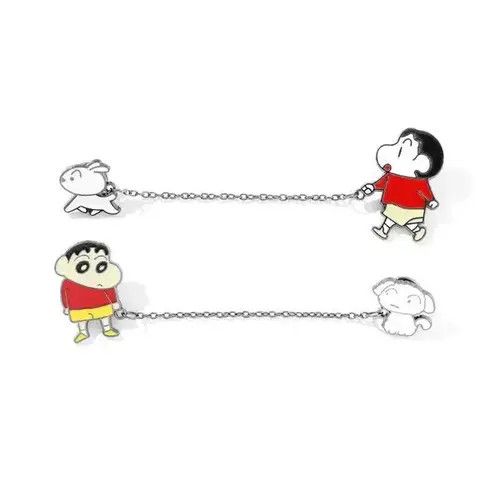 Jewelry Crayon Shin-Chan Lapel Pin Size ONE SIZE - 2 Thumbnail