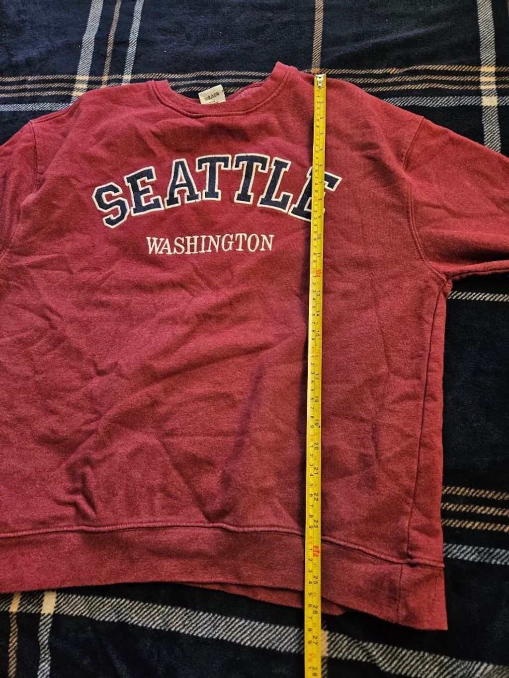 American Apparel Vintage Seattle Washington Mens L Pullover Crewneck Sweater Size US L / EU 52-54 / 3 - 7 Thumbnail