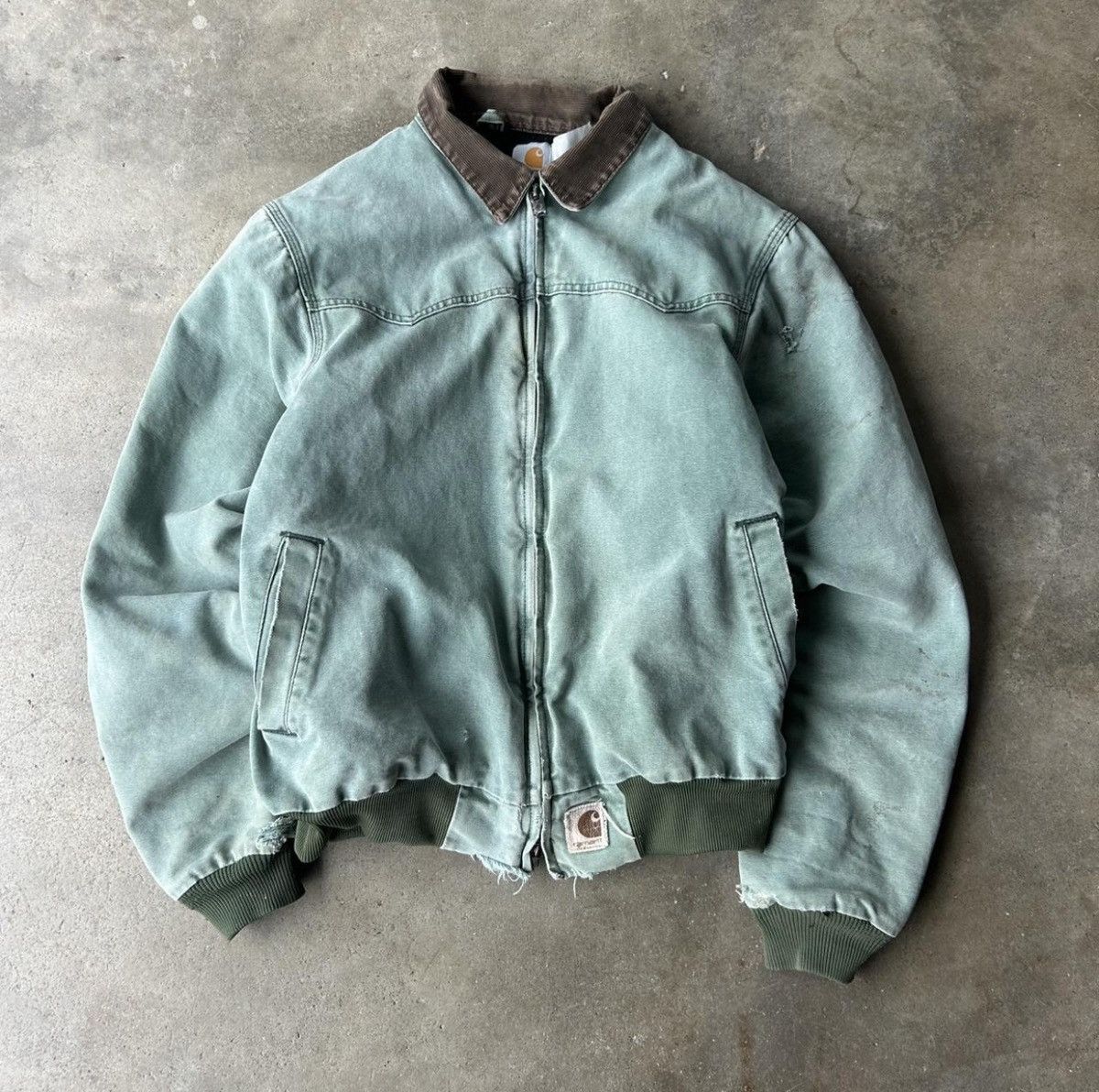 【超希少】1996年 カーハート サンタフェジャケット JQ2246 ワイン Carhartt RARE Carhartt JQ2246 Santa Fe Jacket – Wine/Burgundy