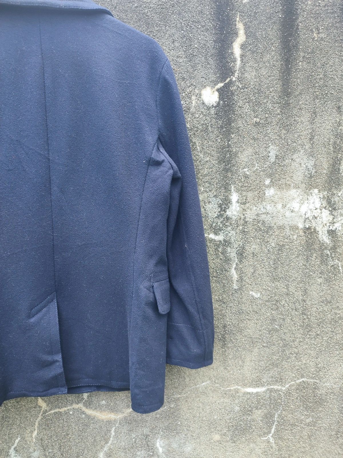 Polo Ralph Lauren × Ralph Lauren × Vintage Polo Ralph Lauren Navy Wool Peacoat - Made in Japan - M Size US M / EU 48-50 / 2 - 6 Thumbnail