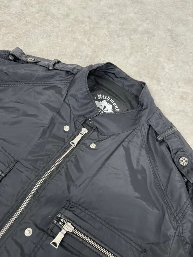 John Richmond 2000s John Richmond Black UK Flag Bomber Jacket Size US M / EU 48-50 / 2 - 6 Thumbnail