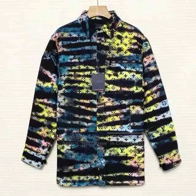 Louis Vuitton Louis Vuitton Harden Monogram Long Sleeve Shirt. Size US M / EU 48-50 / 2 - 1 Thumbnail