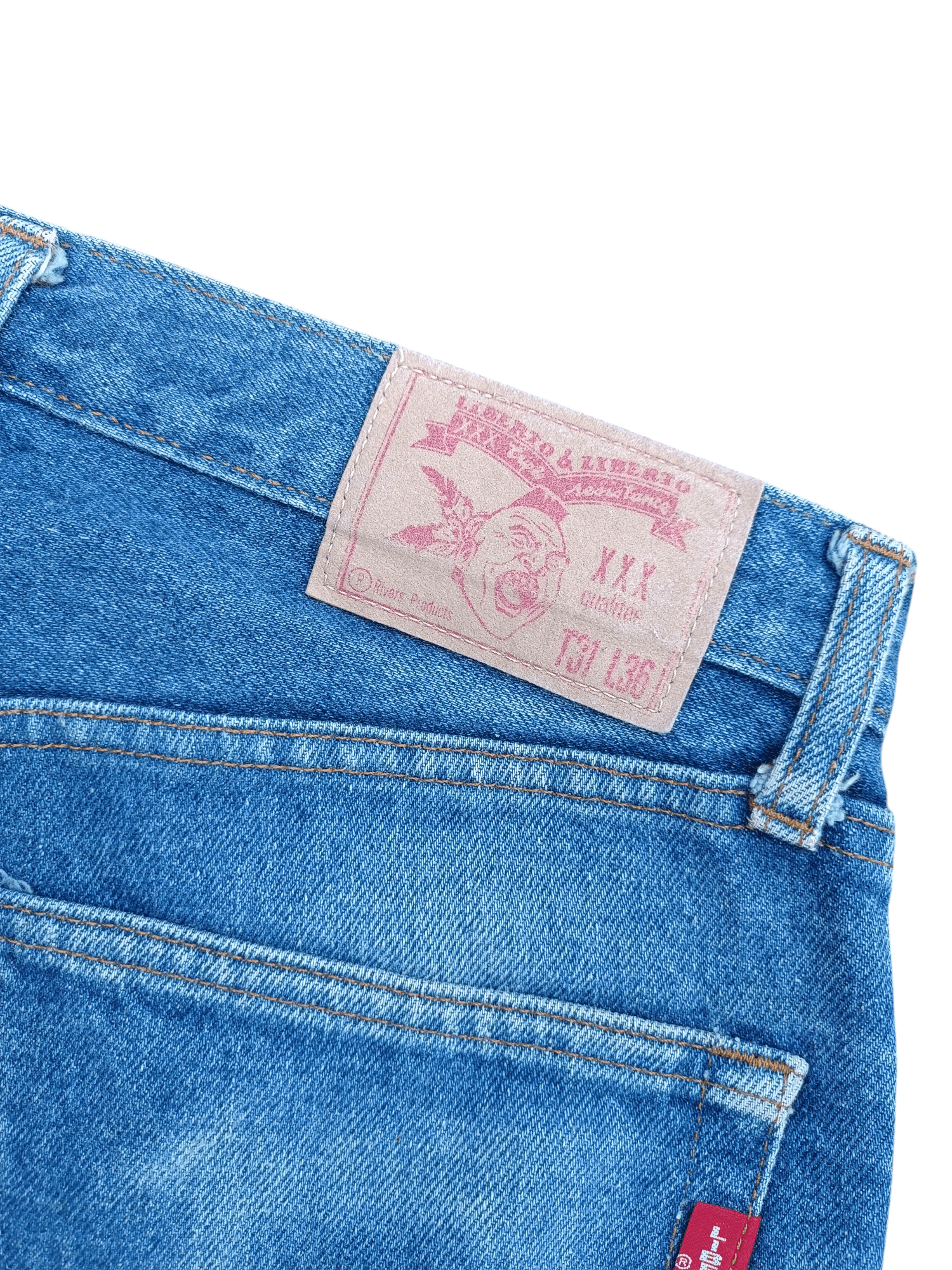 Hysteric Glamour Japan 🇯🇵 Liberto Big Tears Paint Design Denim Size US 30 / EU 46 - 11 Thumbnail