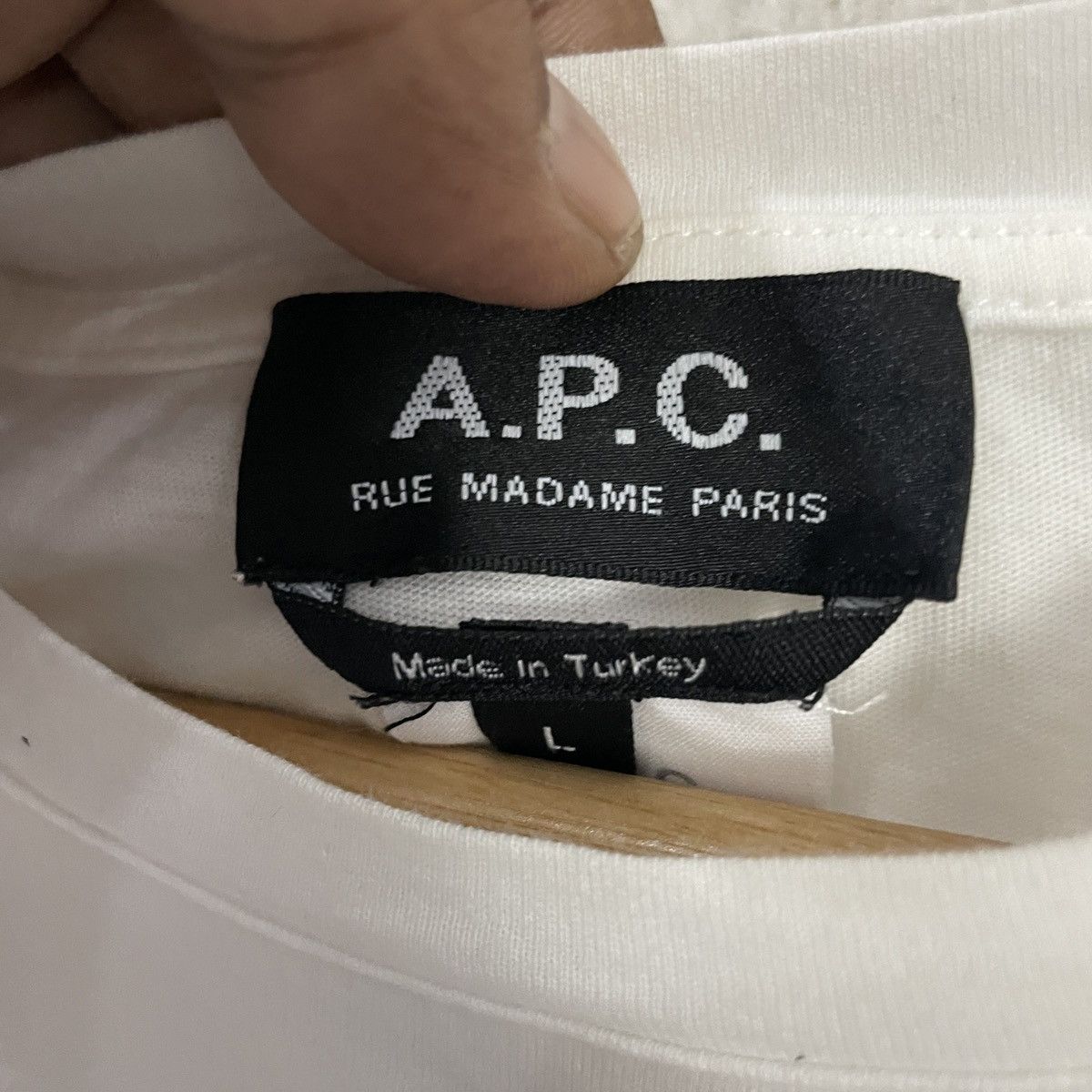 A.P.C. Vintage A.P.C. Crewneck Pullover T-shirt Size US M / EU 48-50 / 2 - 6 Thumbnail