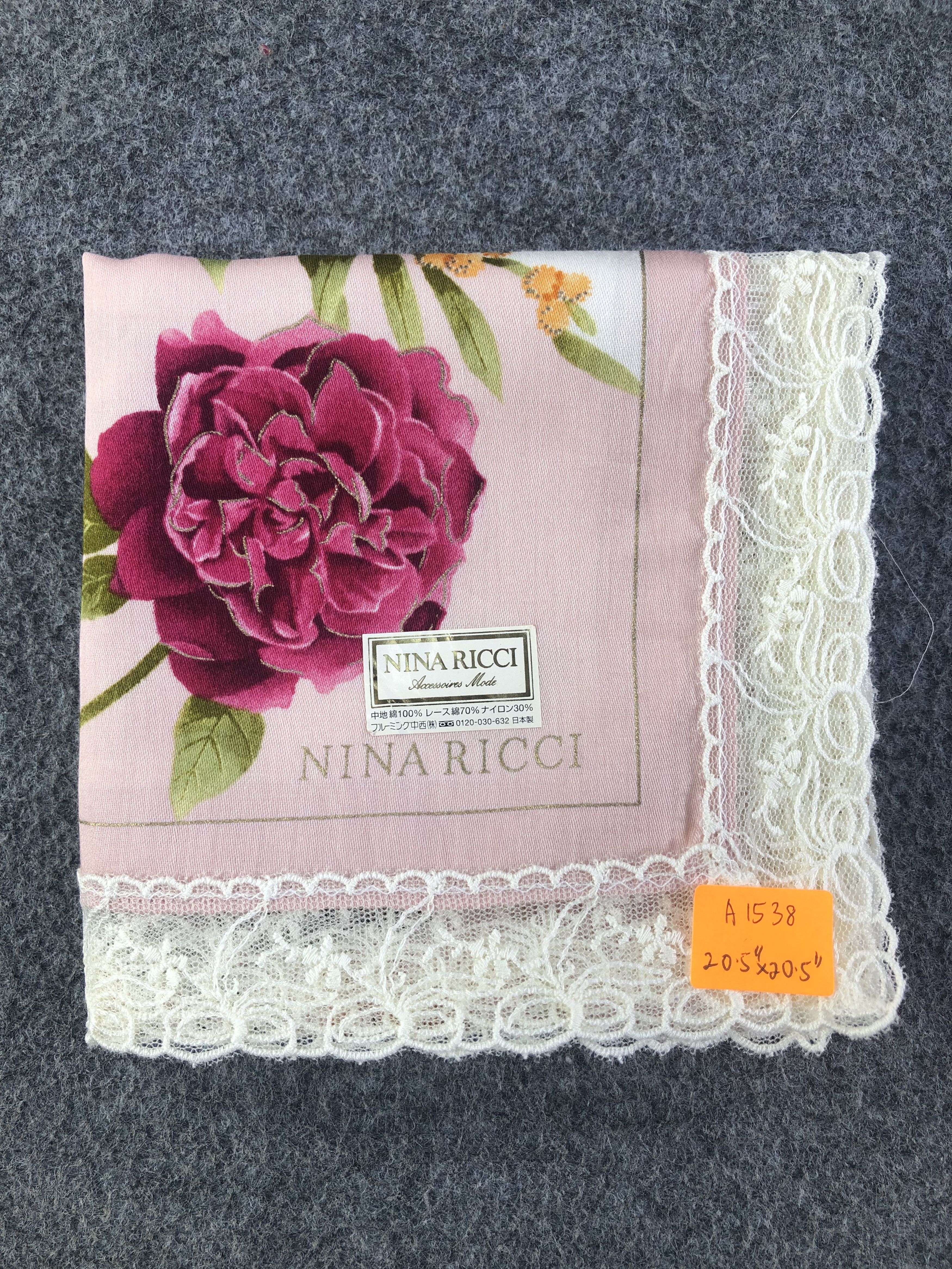 Nina Ricci × Vintage Nina Ricci Handkerchief / Bandana / Neckerchief Size ONE SIZE - 6 Thumbnail