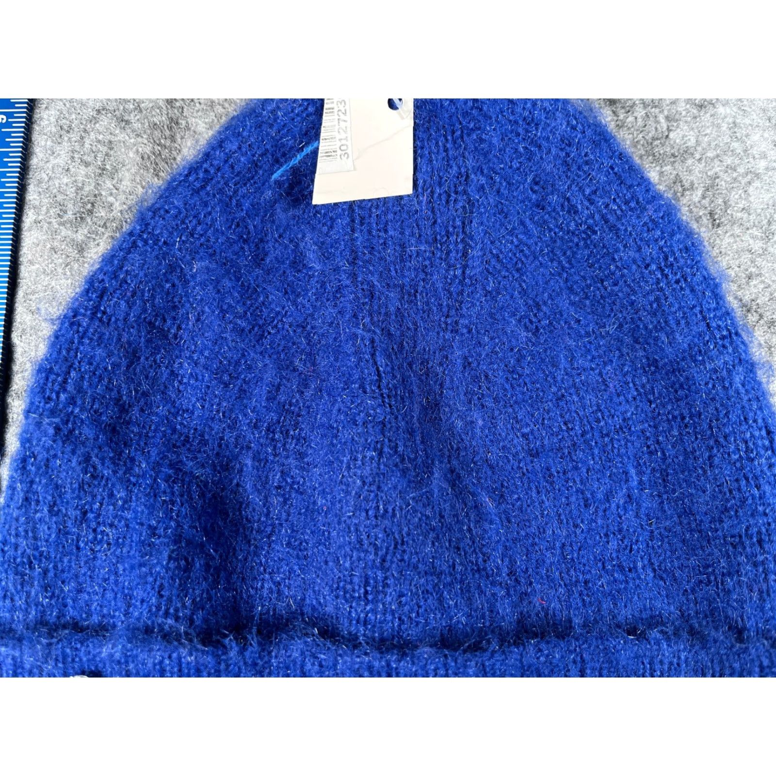 Vintage A New Day Beanie Women One Size Blue Knit Jewel Embellished Rhinestone Studded NEW Size ONE SIZE - 3 Thumbnail