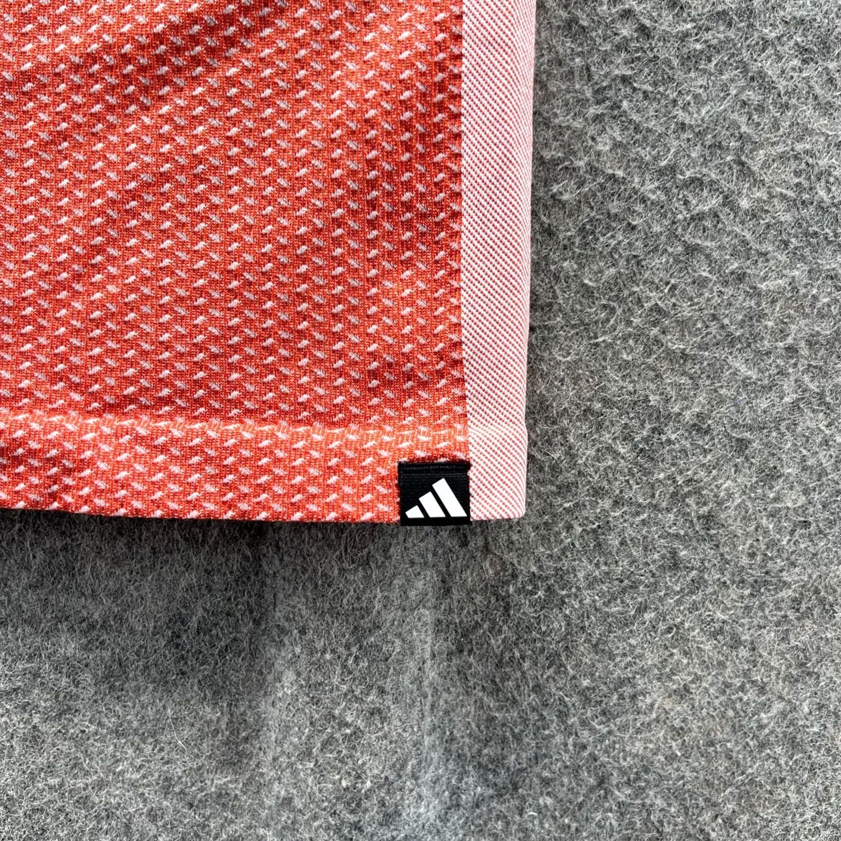 Adidas Adidas Shirt Womens Medium Polo Sleeveless Henley Primeknit Orange Heather Size M / US 6-8 / IT 42-44 - 7 Thumbnail