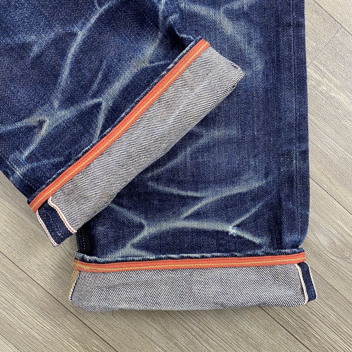 Eternal 1990s Vintage Eternal Japan Faded Selvedge Jeans Bush Pants Size US 32 / EU 48 - 10 Thumbnail