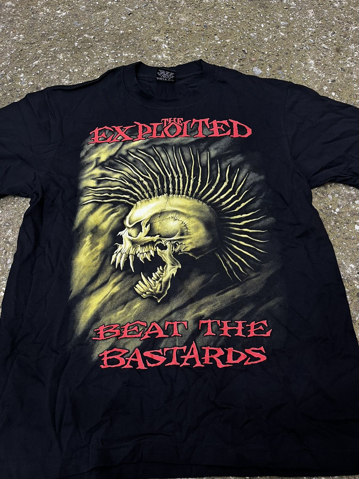 Band Tees × Vintage The Exploited Beat The Bastards vintage t-shirt Size US L / EU 52-54 / 3 - 2 Thumbnail