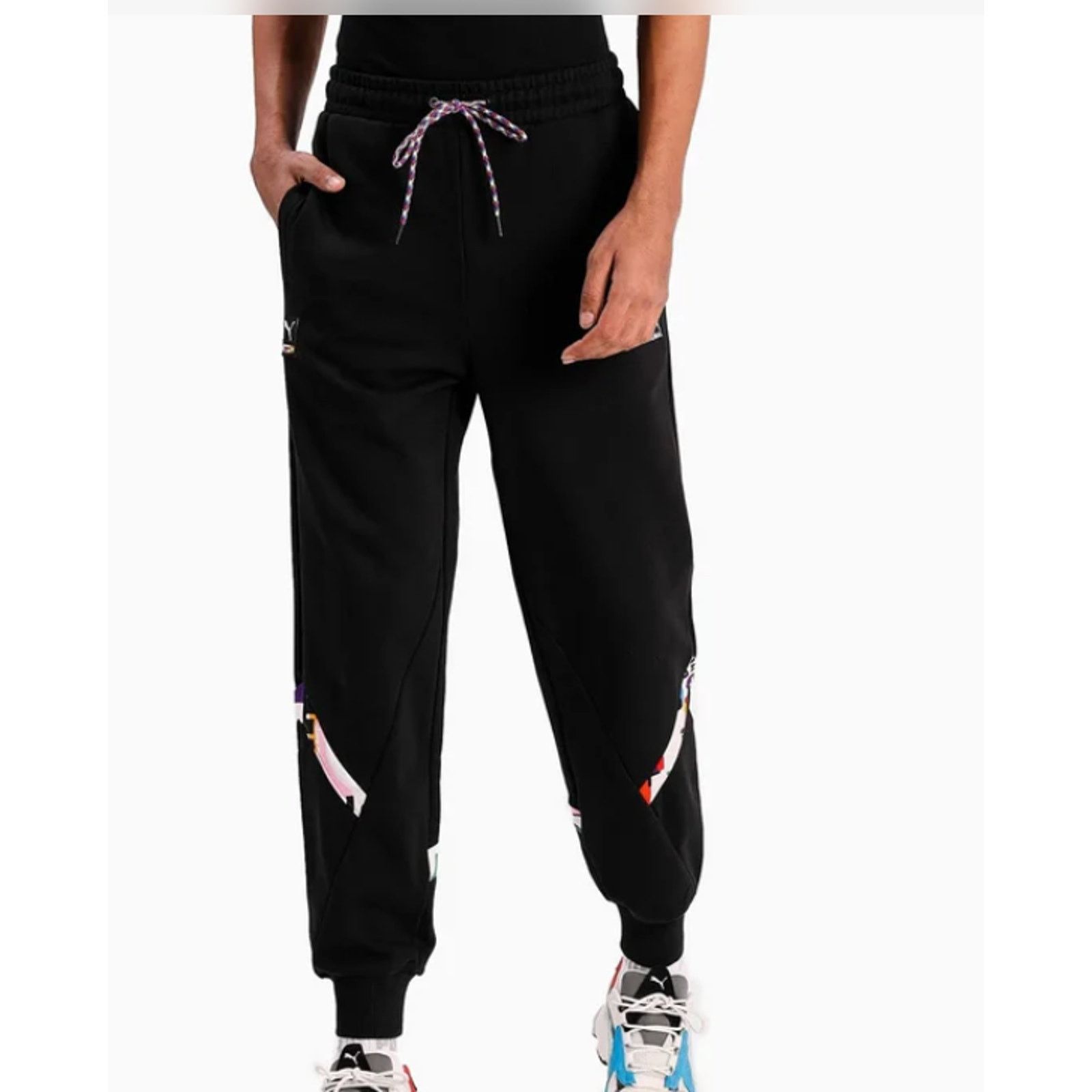 Puma Puma Intl International Sweatpants Joggers Adjustable NWT LE Size US 38 / EU 54 - 1 Thumbnail