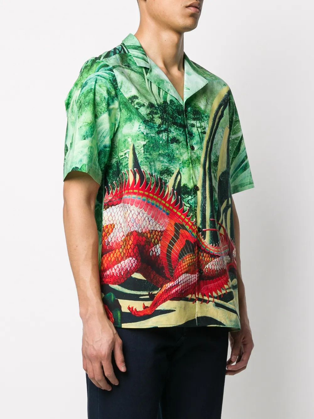 Other Graphic Print Shirt – Modern Statement Casual Essential Size US S / EU 44-46 / 1 - 3 Thumbnail