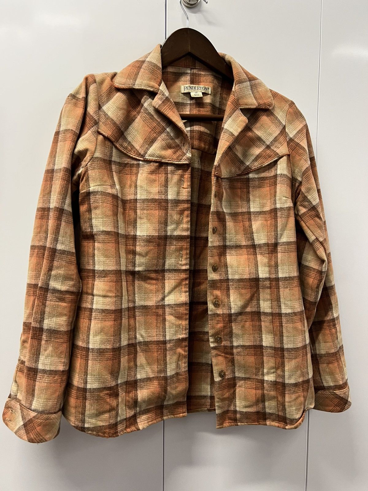 Pendleton 90's 2000's Y2K VTG Vintage Pendleton Plaid Wool Flannel Size US XS / EU 42 / 0 - 1 Thumbnail