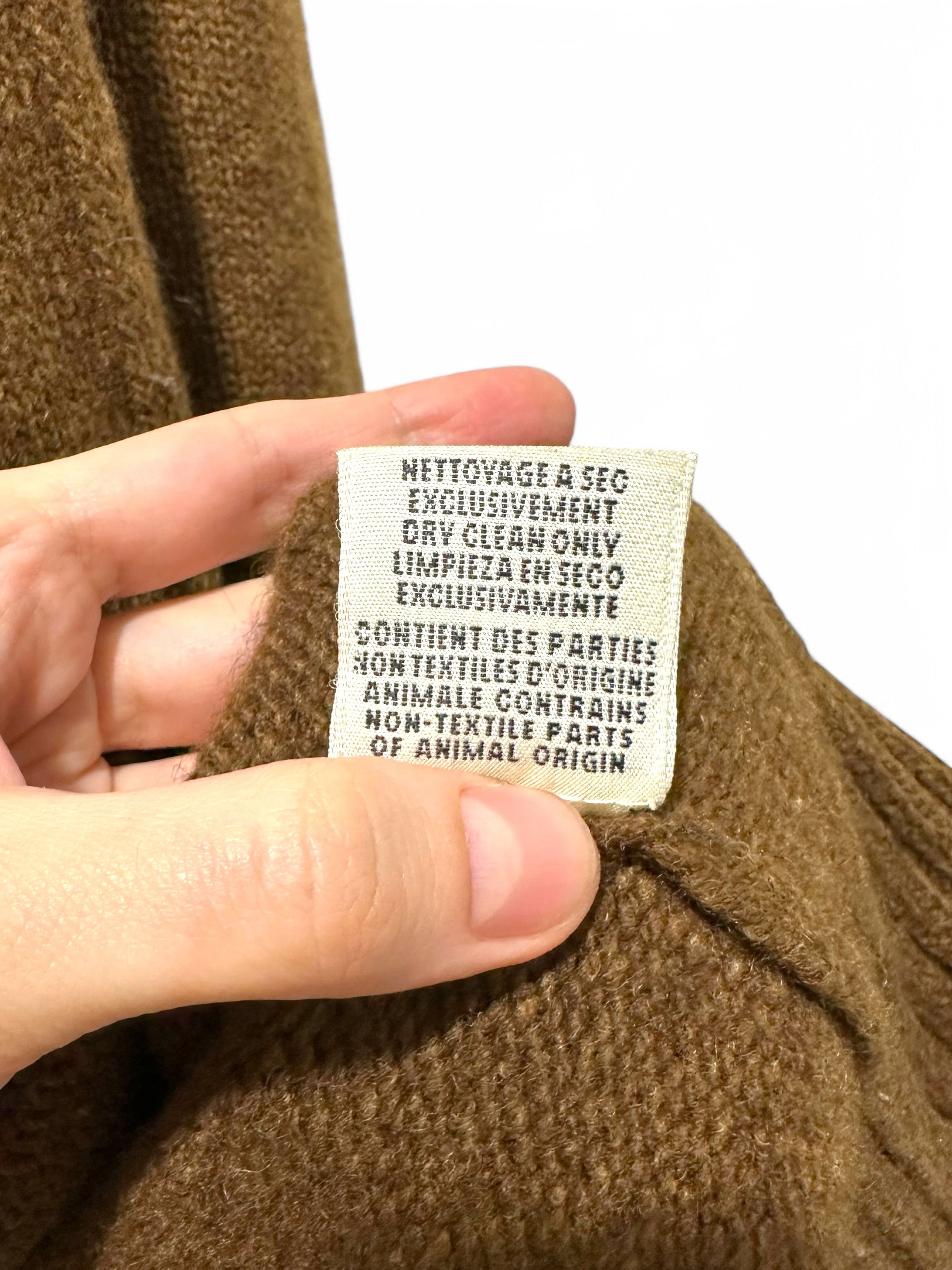 Hermes Vintage Hermes Long Buttoned Cardigan Sweater Yak Wool US6/M Size M / US 6-8 / IT 42-44 - 7 Thumbnail