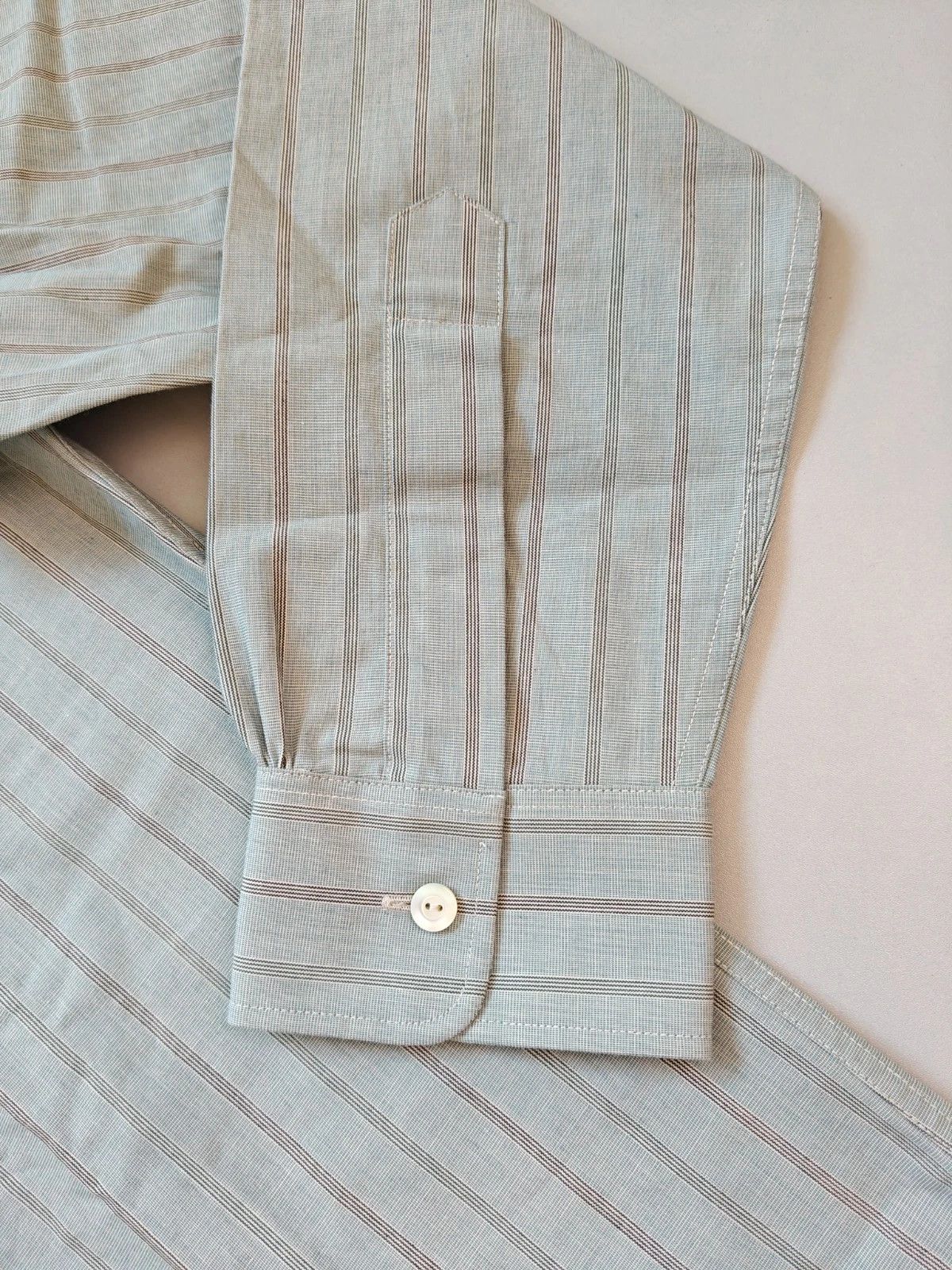 RRL Ralph Lauren Double RL Slim Fit Striped Dobby Shirt T 9104 Size US M / EU 48-50 / 2 - 7 Thumbnail