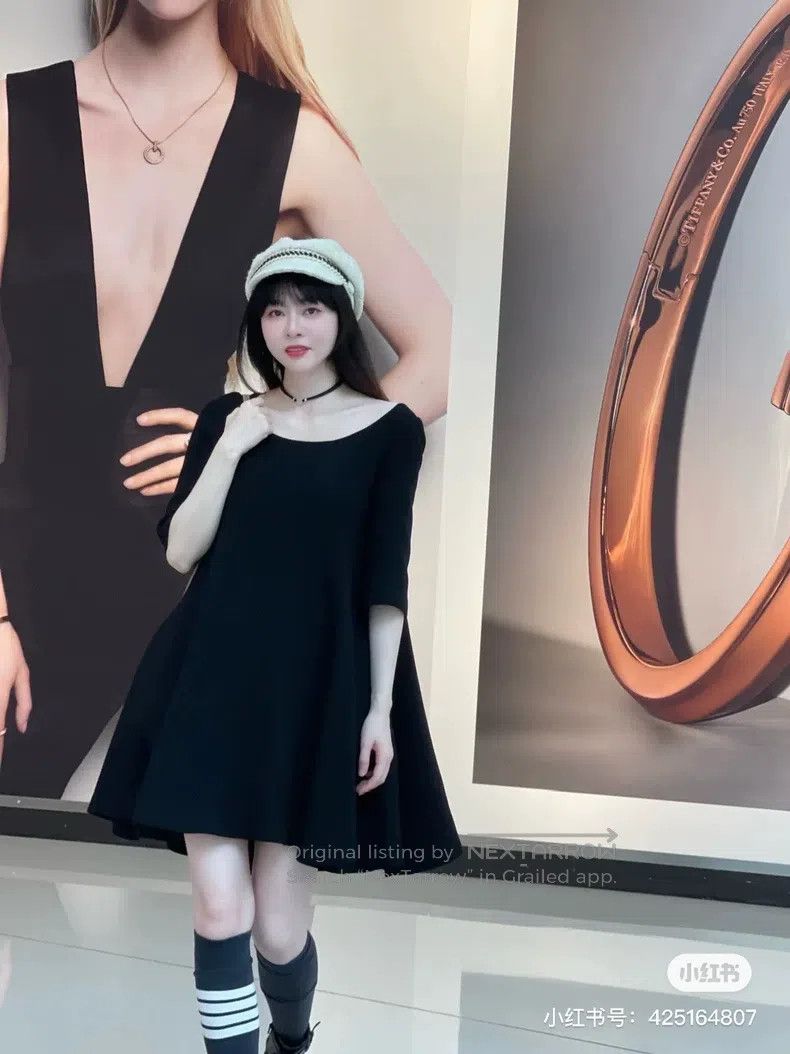 Dior Dior Classic version of romantic little black skirt Size XS / US 0-2 / IT 36-38 - 6 Thumbnail