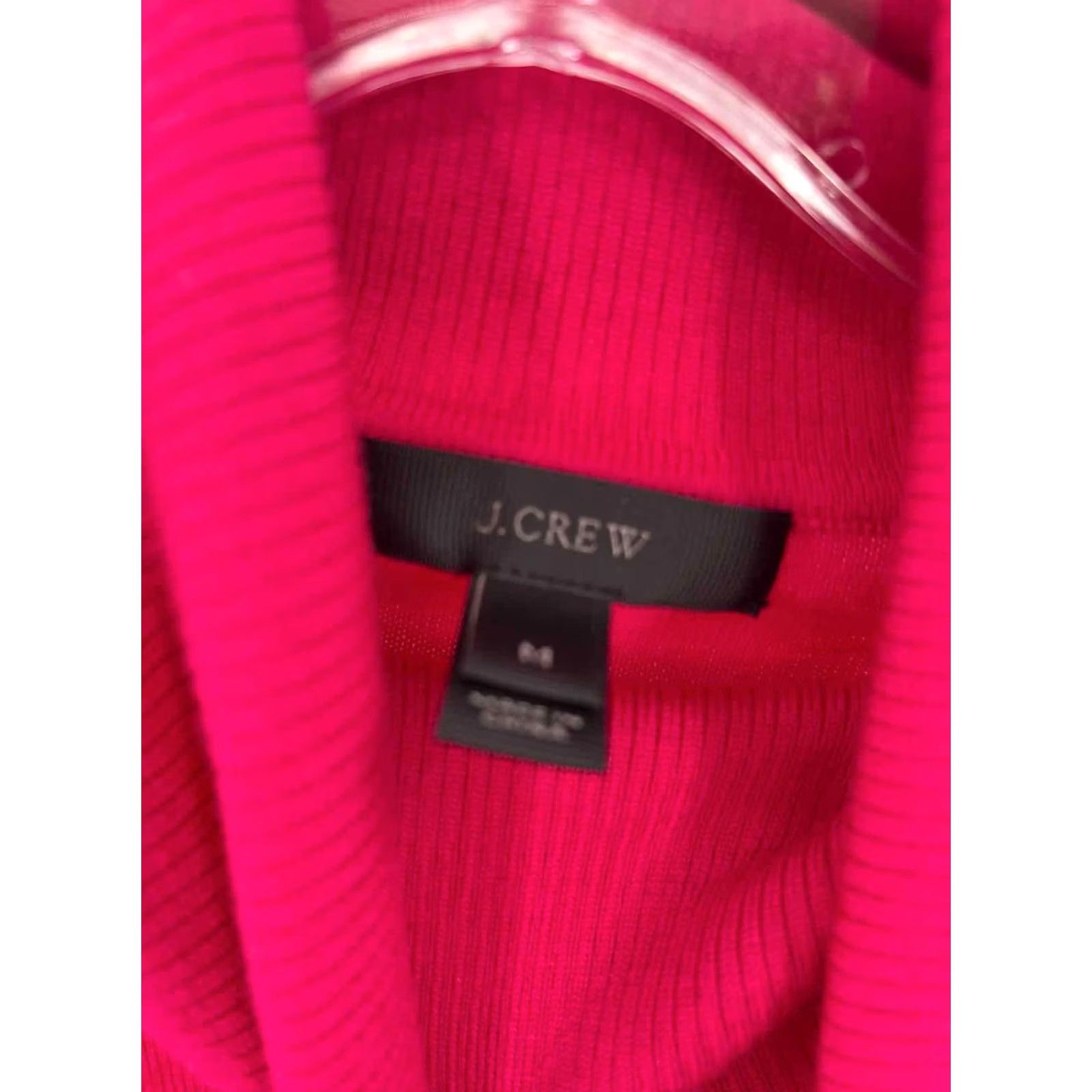 Pinko J Crew Turtleneck Sweater Size Medium Pink Pre-Owned Size M / US 6-8 / IT 42-44 - 3 Thumbnail