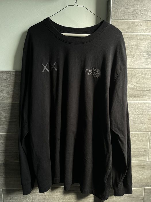 The North Face TNF x Kaws long sleeve shirt | Grailed