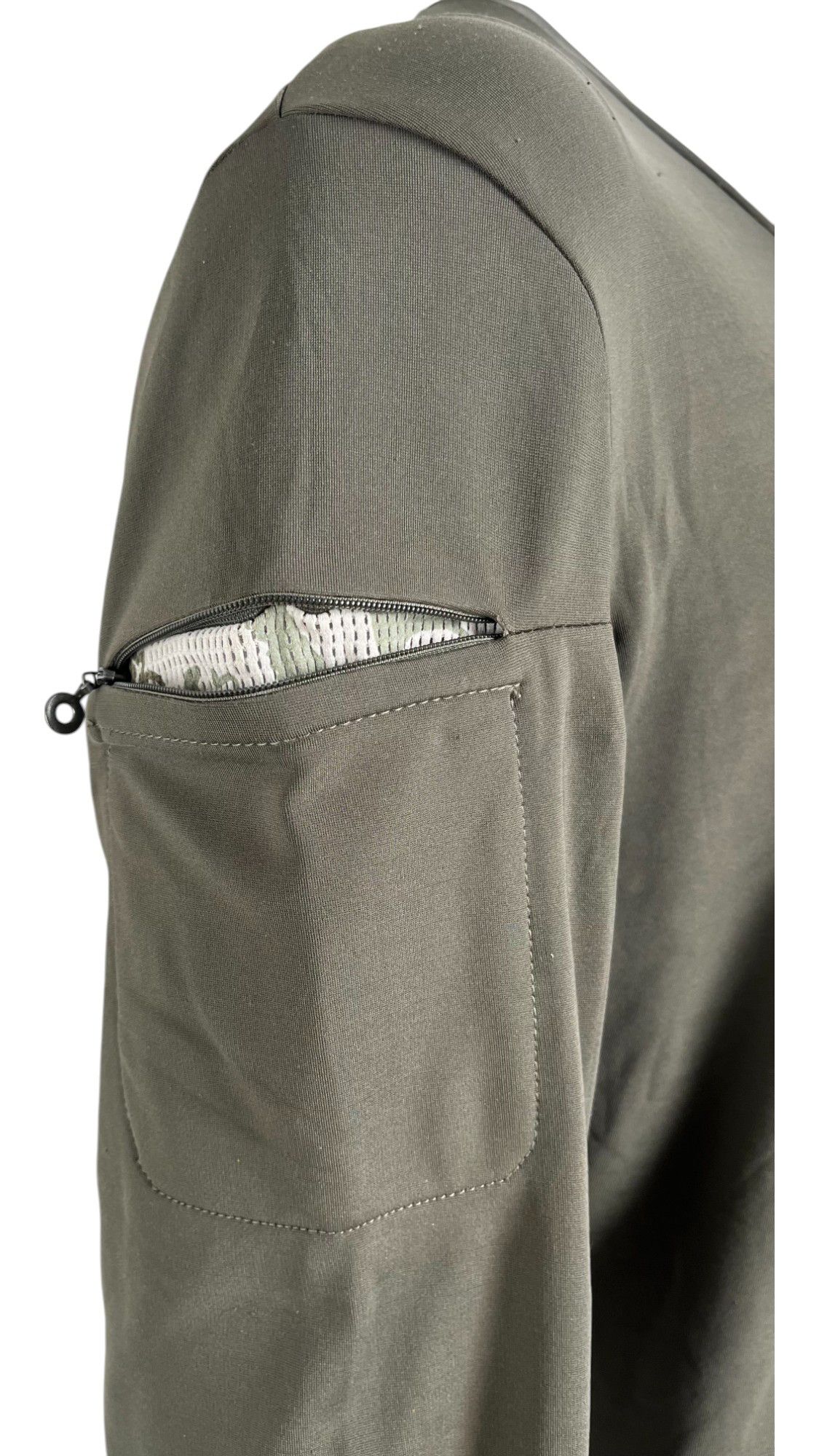 Marithe + Francois Girbaud Tactical Kaki Longsleeve Size US M / EU 48-50 / 2 - 9 Thumbnail