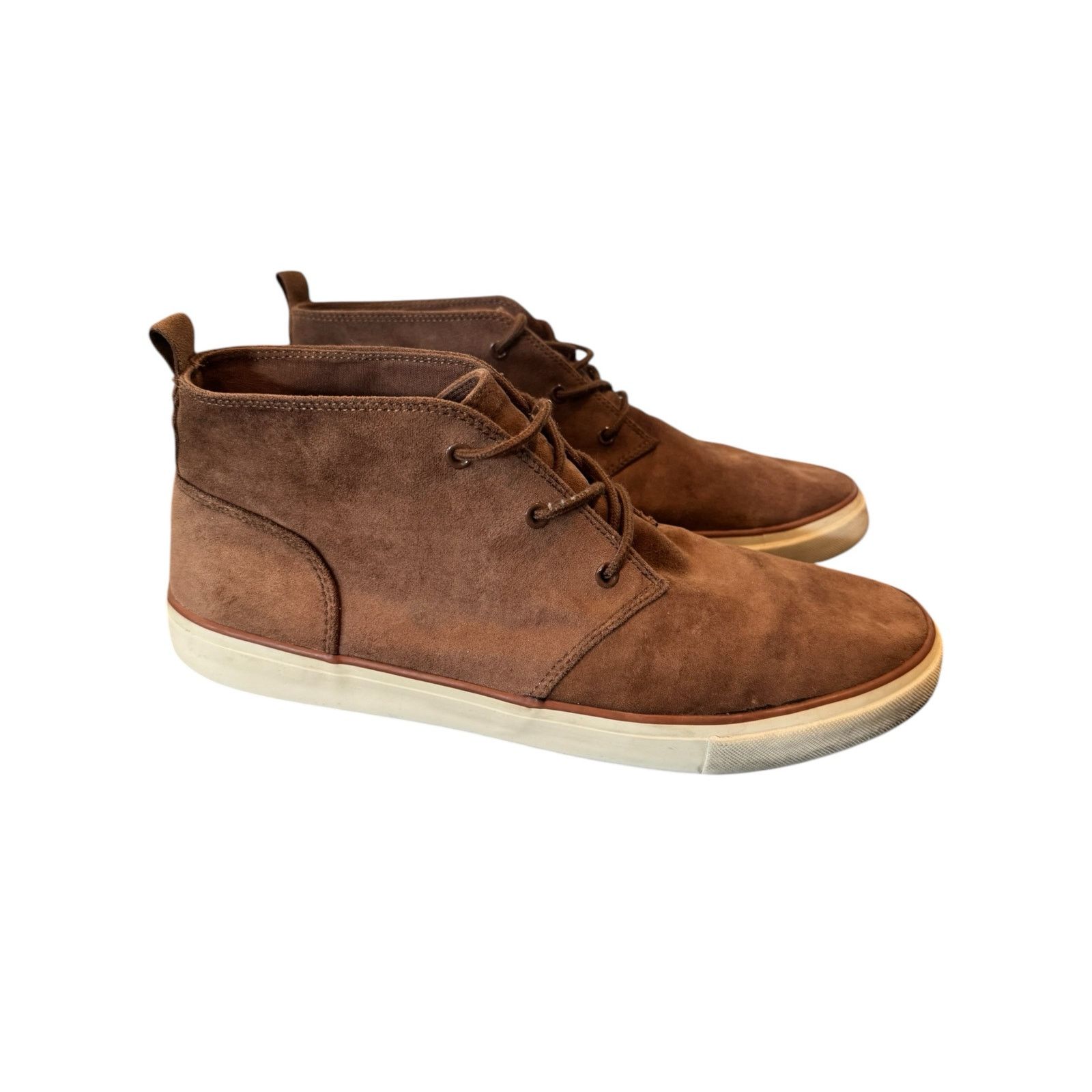 Banana Republic Banana Rebublic Men 12 Brwn Suede Chukka Sneaker S/595308-00 Size US 12 / EU 45 - 3 Thumbnail