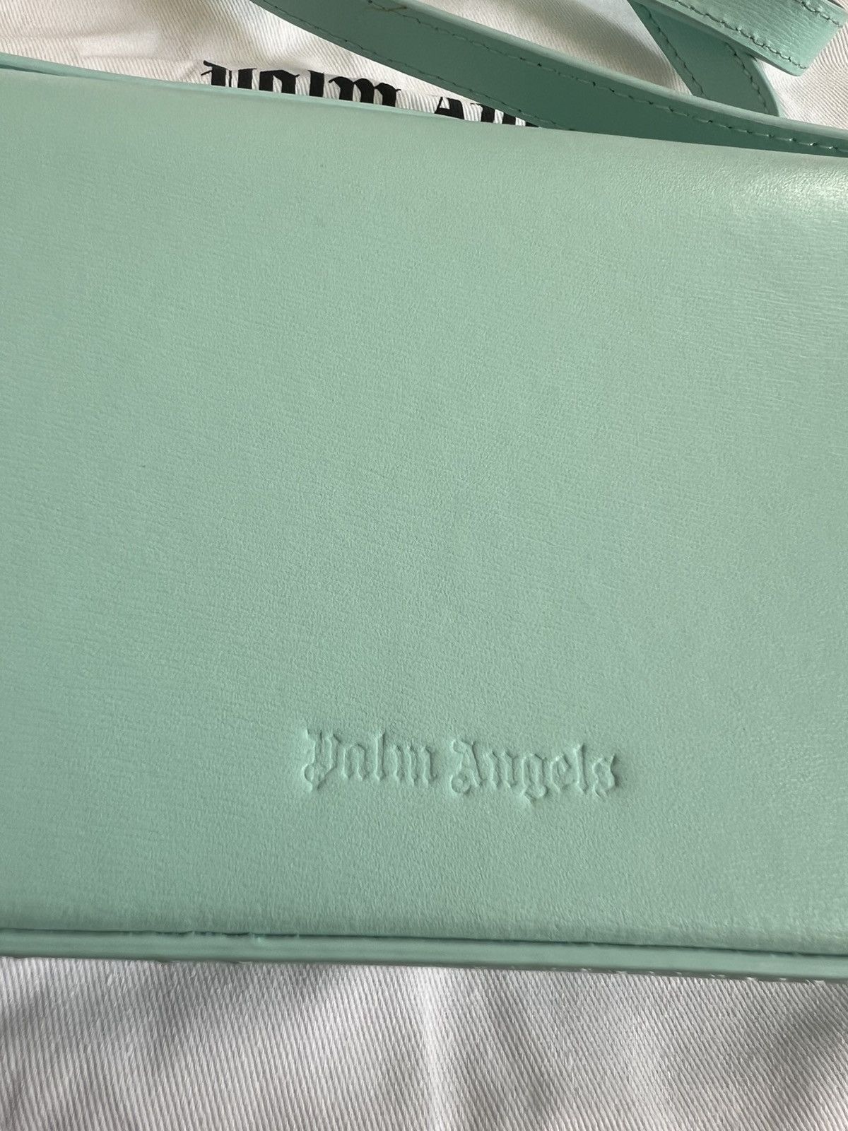 Palm Angels Palm Angels "Palm Beach" shoulder bag in blue calf leather Size ONE SIZE - 9 Thumbnail