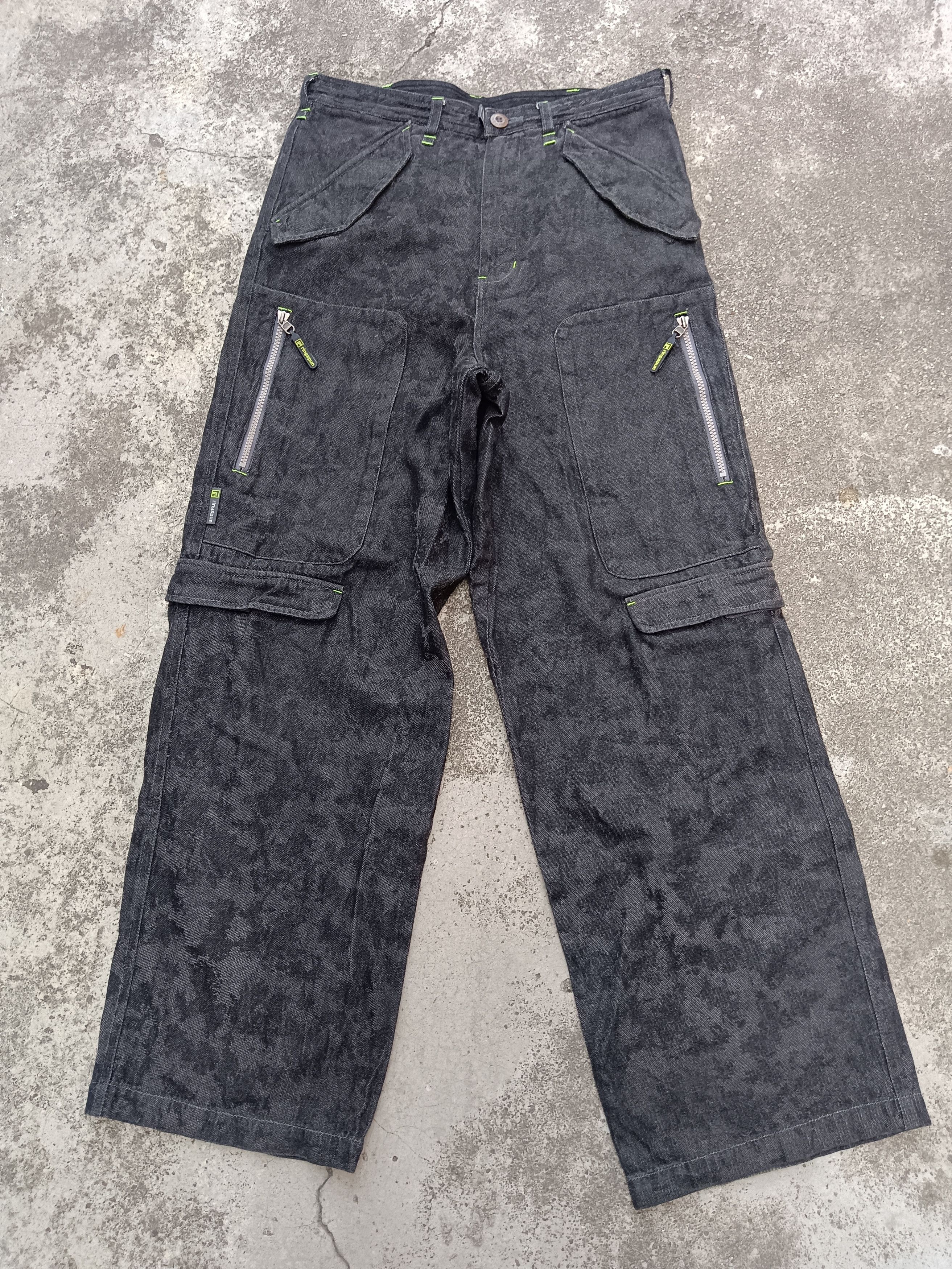 If Six Was Nine × JNCO × Japanese Brand 🔥MULTIPOKET RINGSPUN CAMO X BEGGY🔥 Size US 30 / EU 46 - 1 Thumbnail